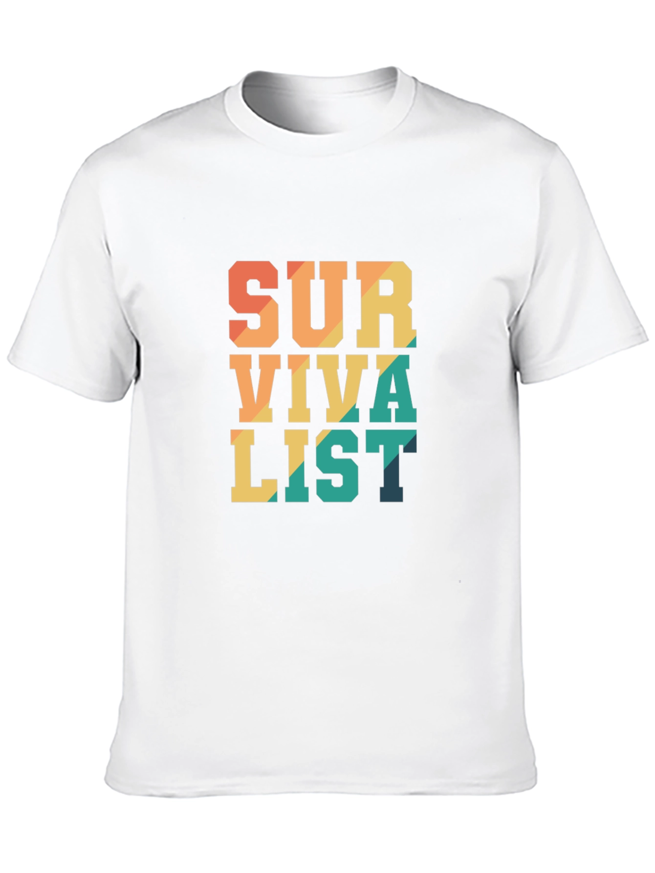 Black Survivalist Graphic Tee - Black view 10