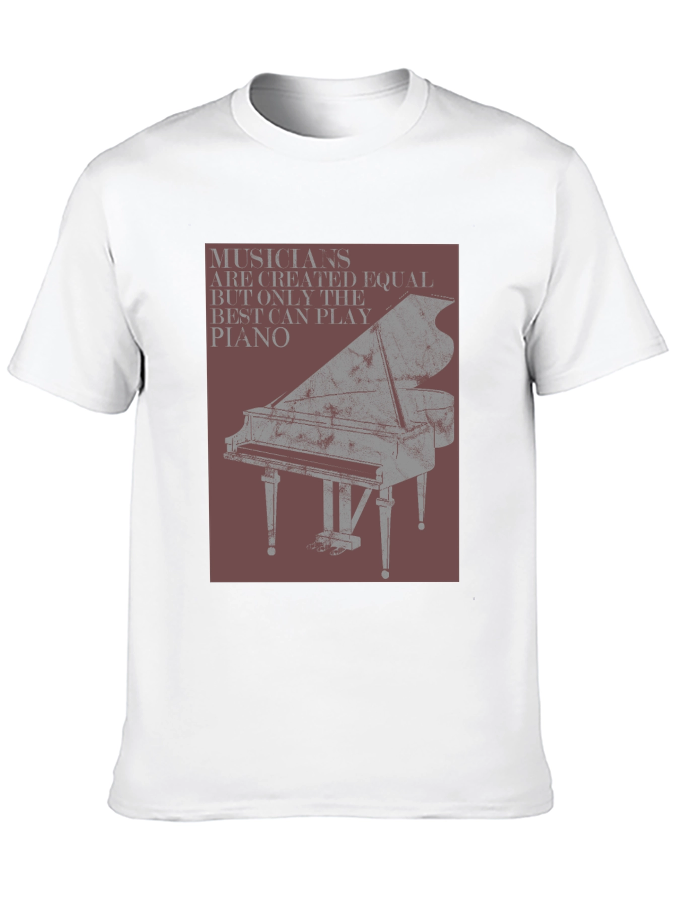 Black Musician Piano Graphic Tee - Unisex view 10