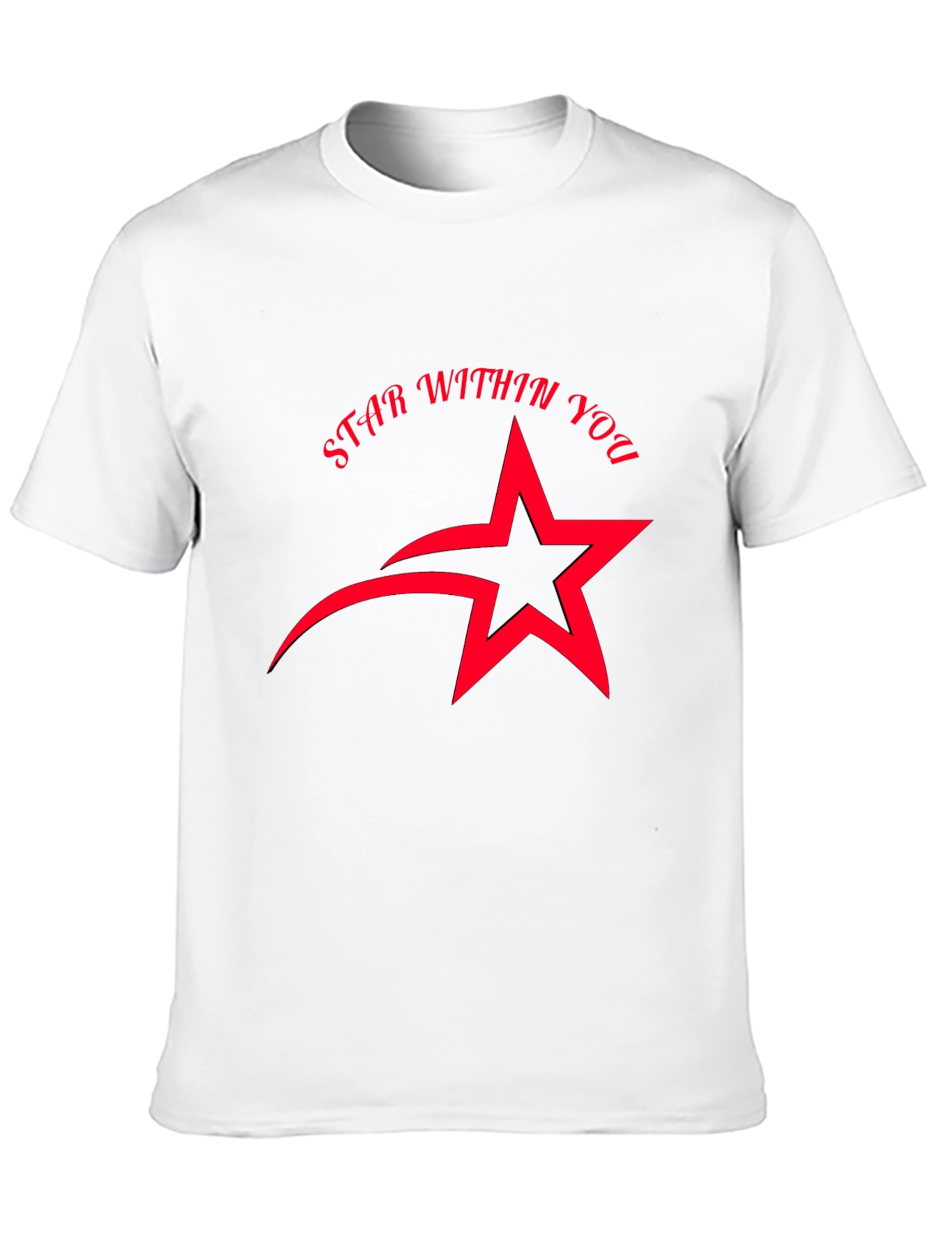 Black Star Within You Graphic Black T-Shirt view 10
