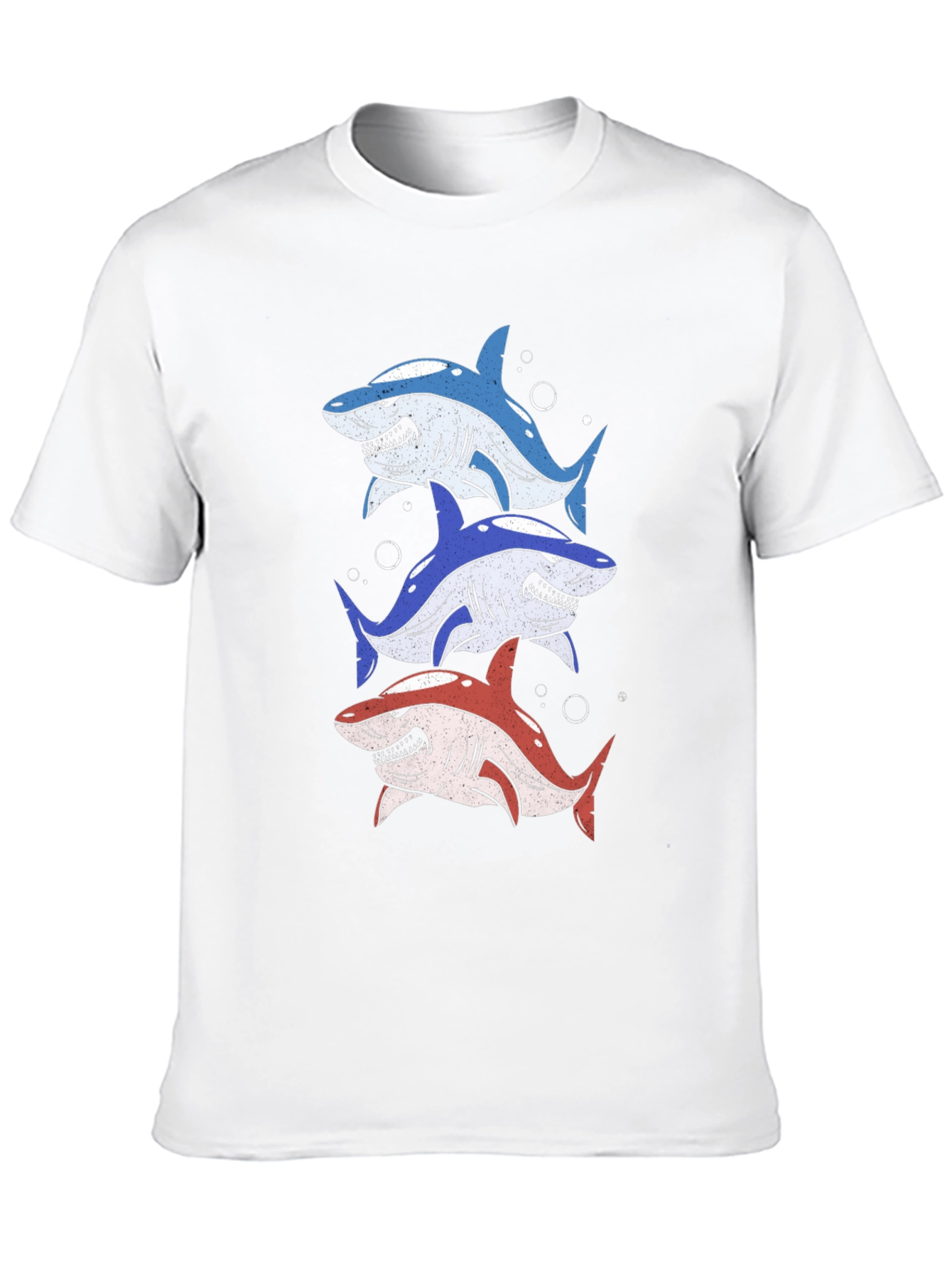 Black Shark Stack Graphic Tee - Black view 10