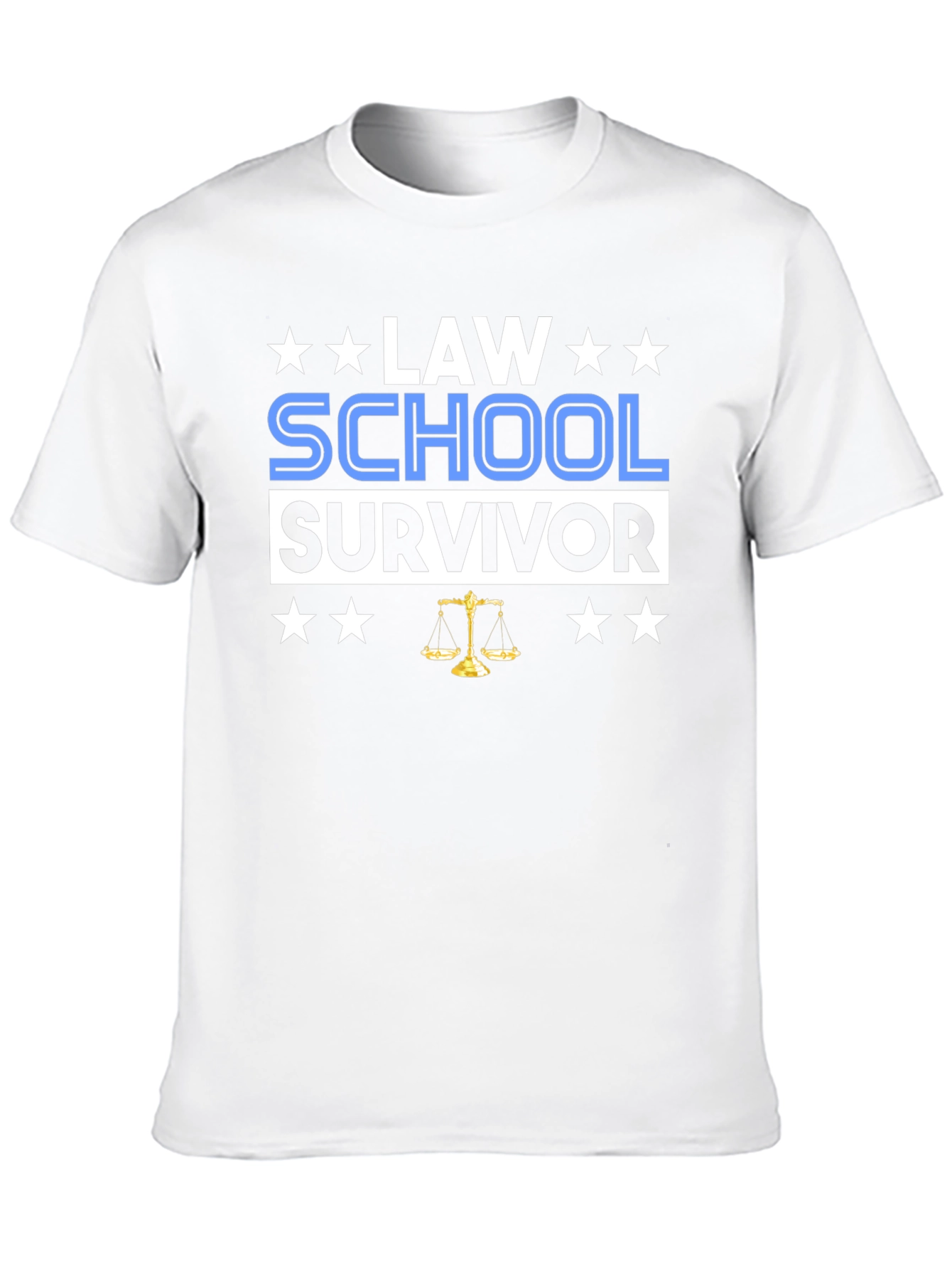 Law School Survivor T-Shirt Funny Law Student Graduation Gift - 10