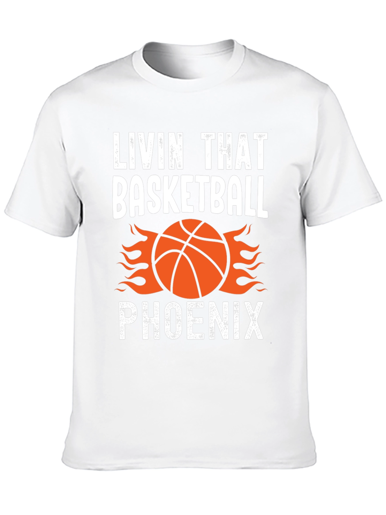 Black Livin' That Basketball Phoenix Graphic Tee view 10