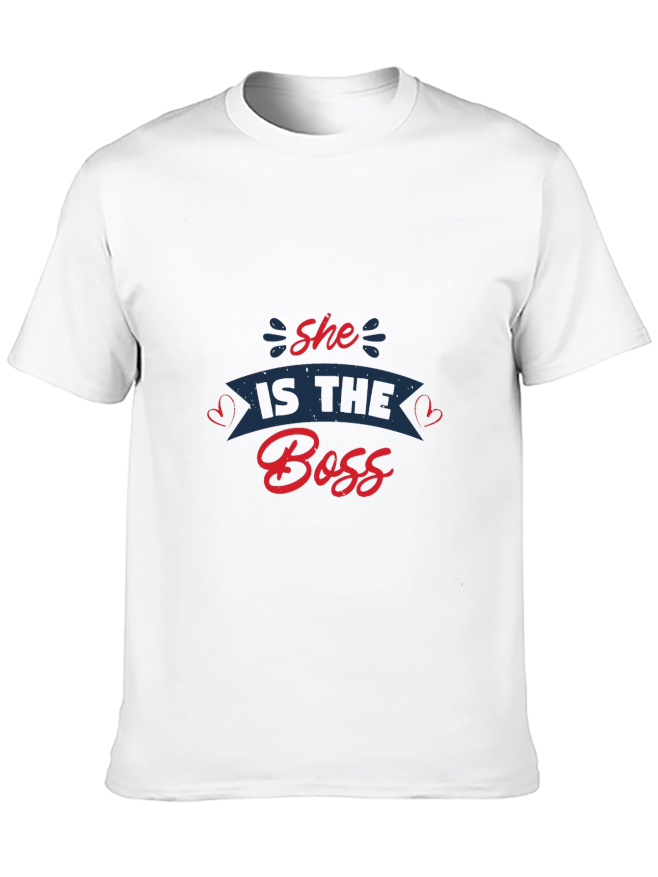 Black She Is The Boss Graphic Tee view 10