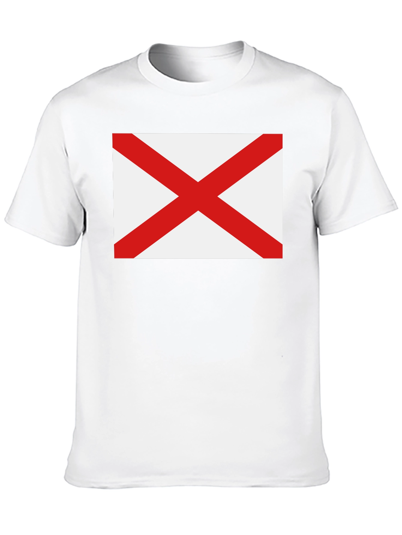 Black Alabama Flag Graphic T-Shirt - Black view 10