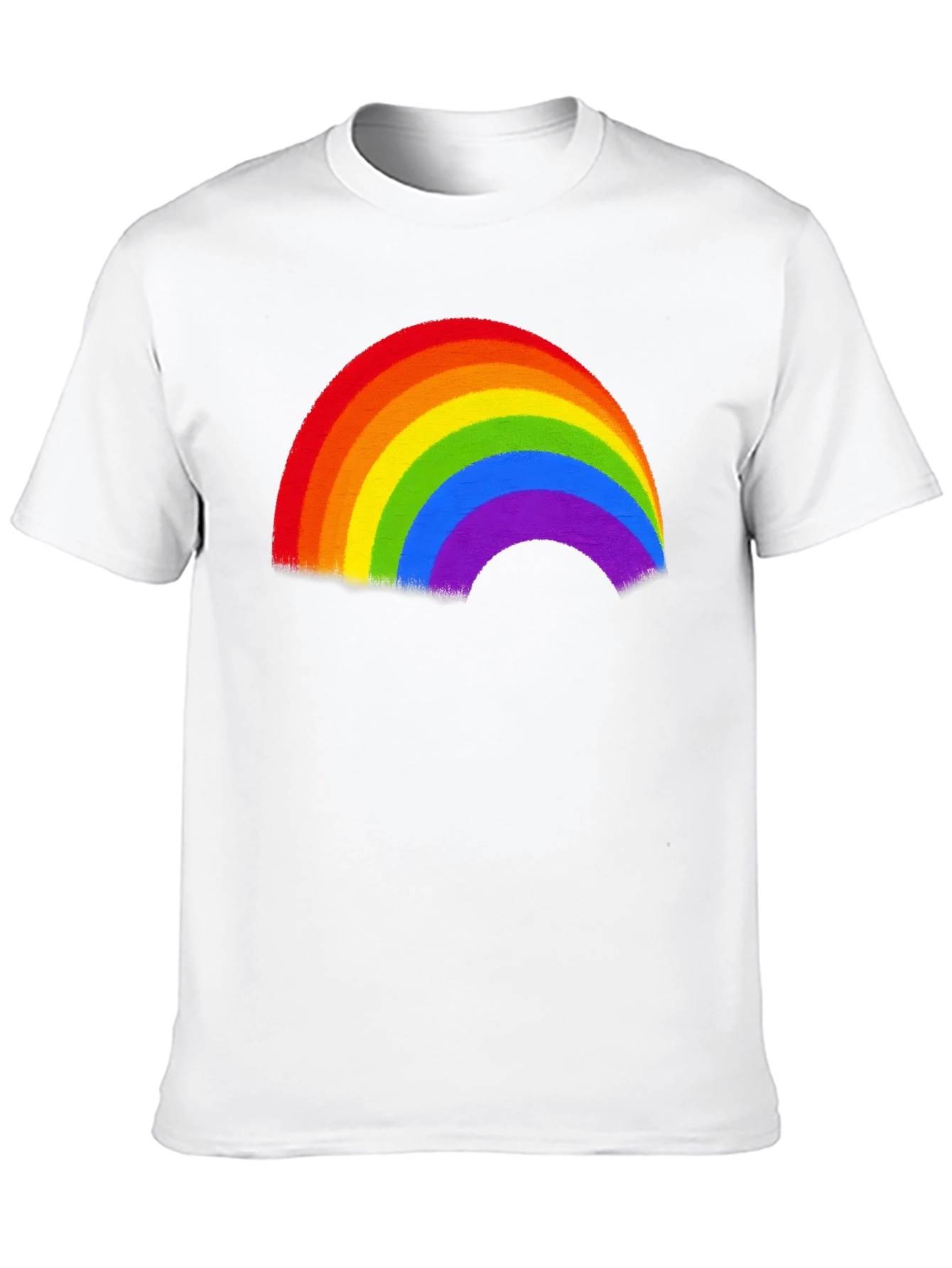 Black Rainbow Pride Graphic T-Shirt view 10