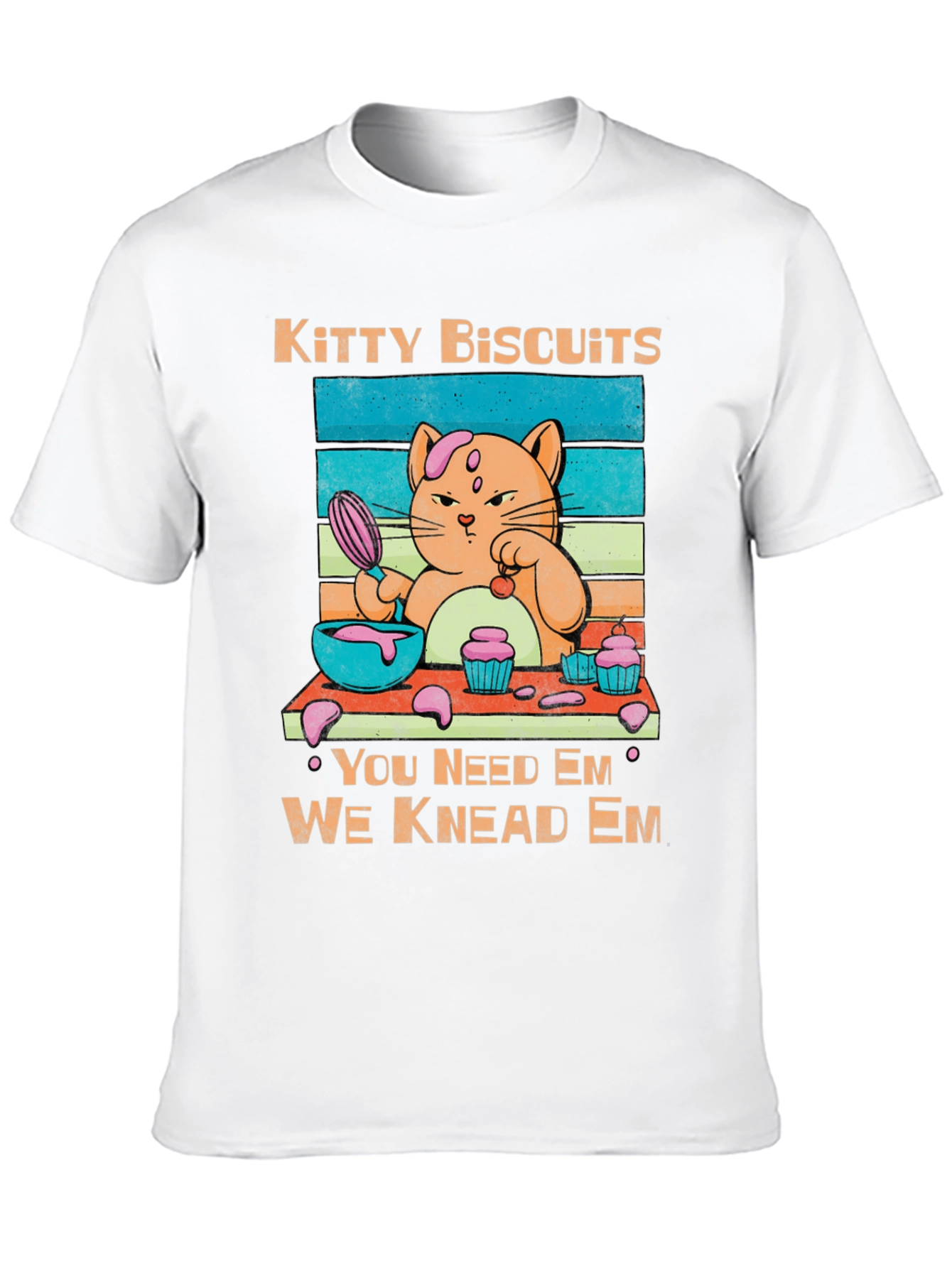 Black Kitty Biscuits Graphic Tee view 10