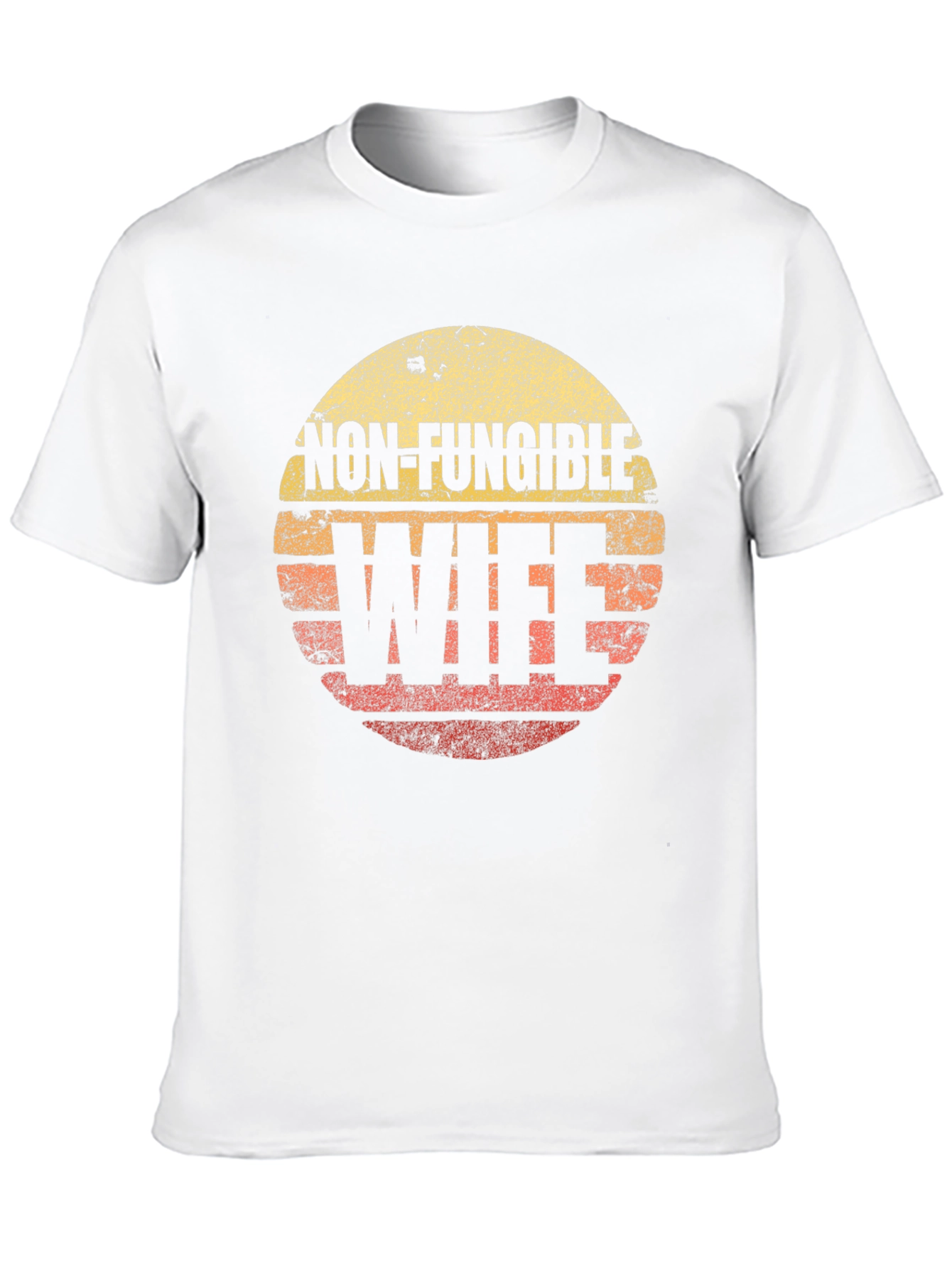 Black Non-Fungible Wife Black T-Shirt view 10