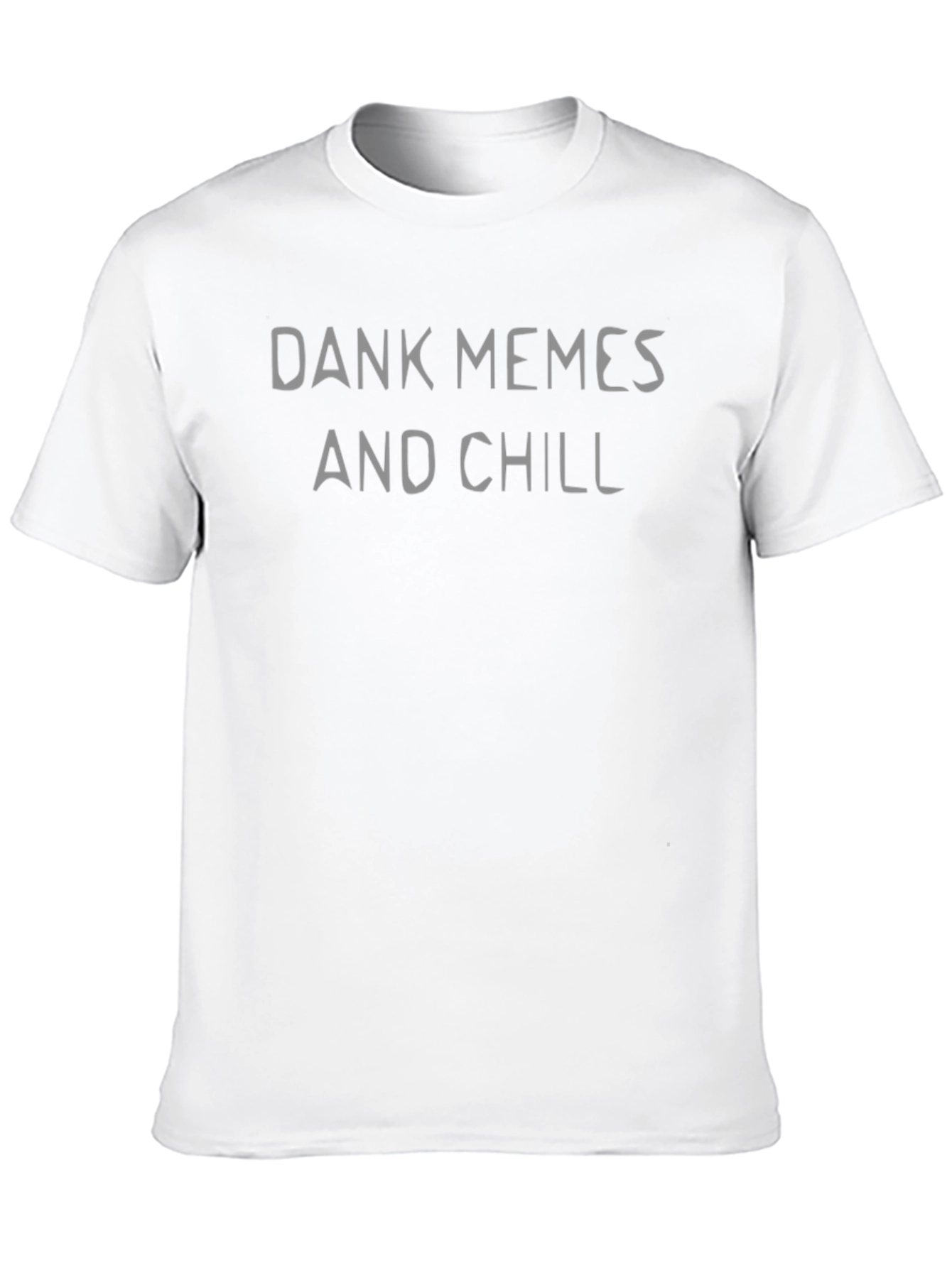 Black Dank Memes and Chill T-Shirt, Casual Graphic Tee view 10