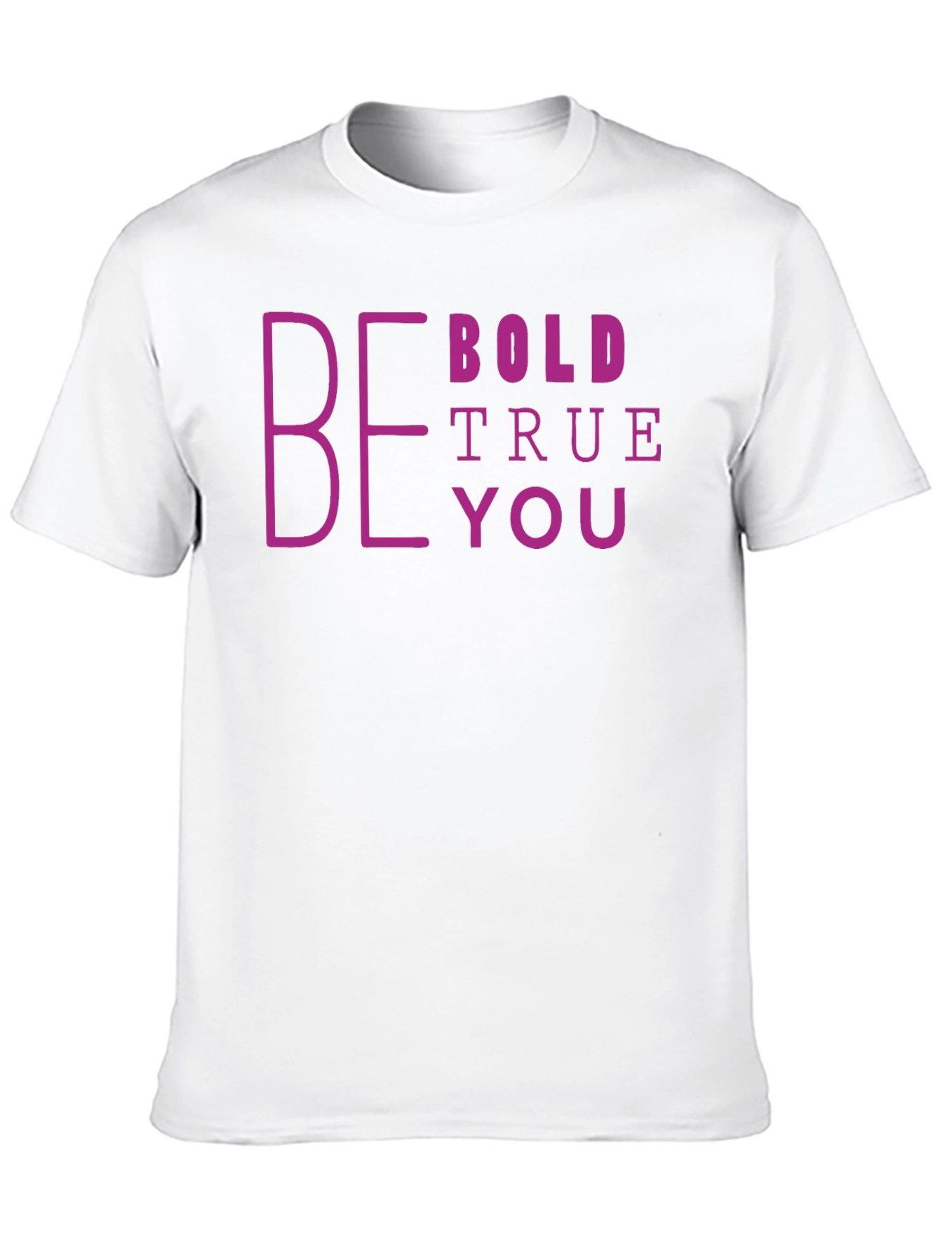 Black Be Bold True You Graphic Tee - Black view 10