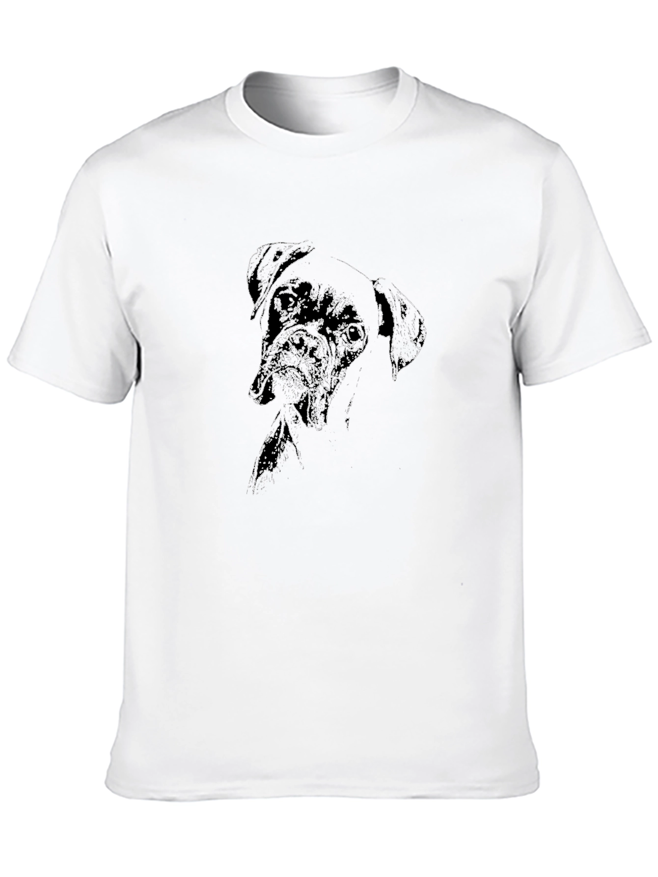 Black Dog Silhouette Graphic T-Shirt view 10