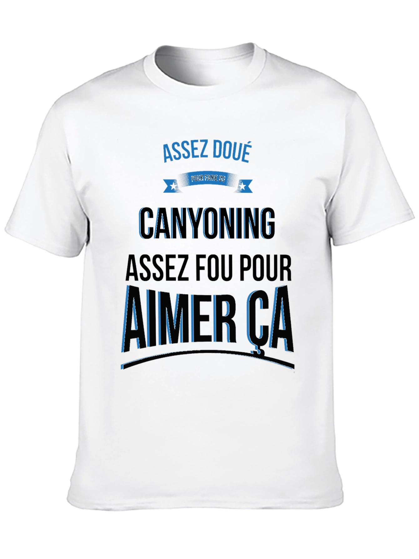 Black Assez Doue Canyoning T-Shirt Black view 10