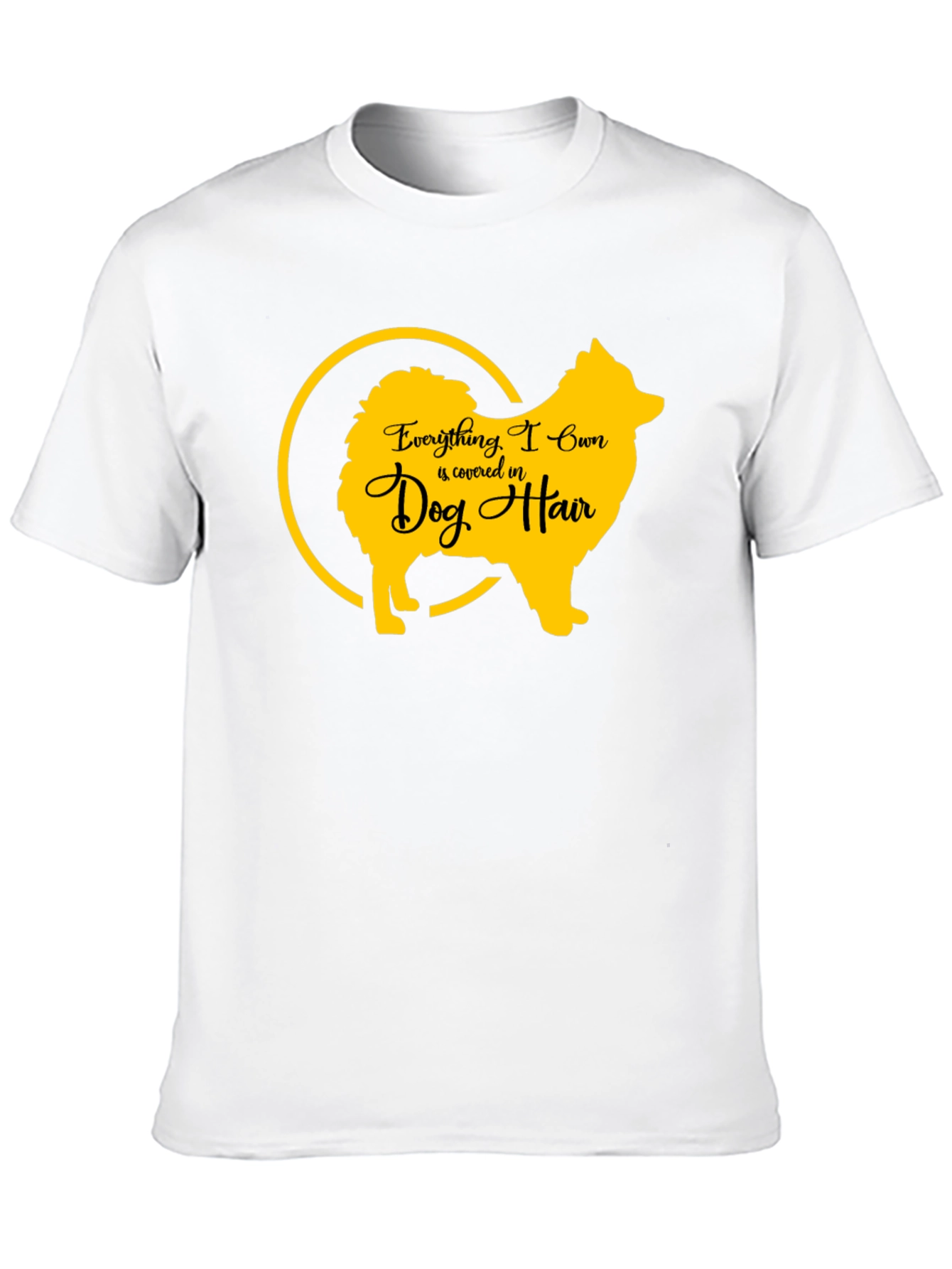 Black Dog Hair T-Shirt view 10