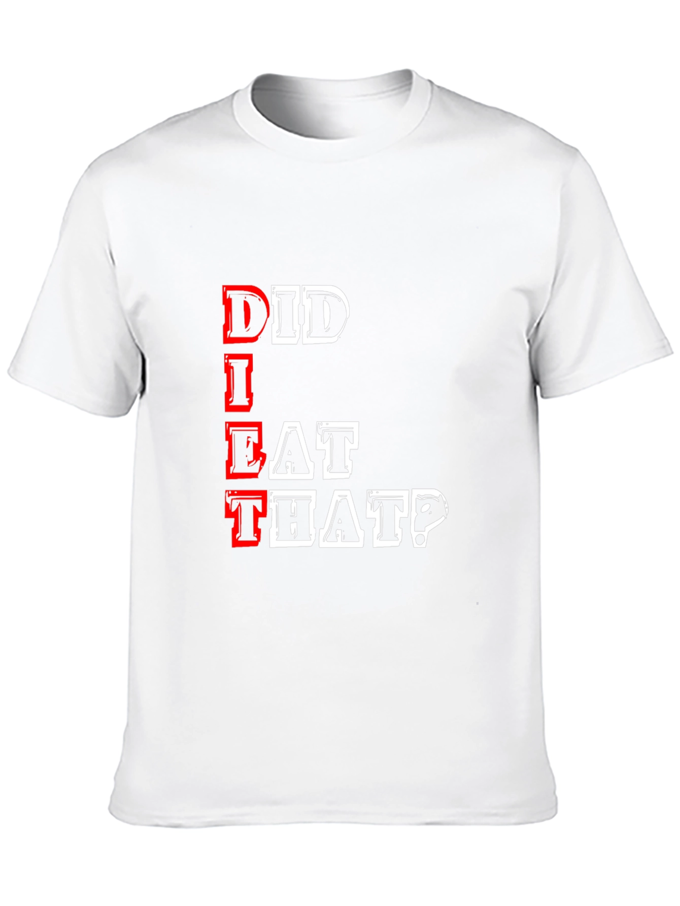 Black Did I Eat That? Graphic T-Shirt view 10