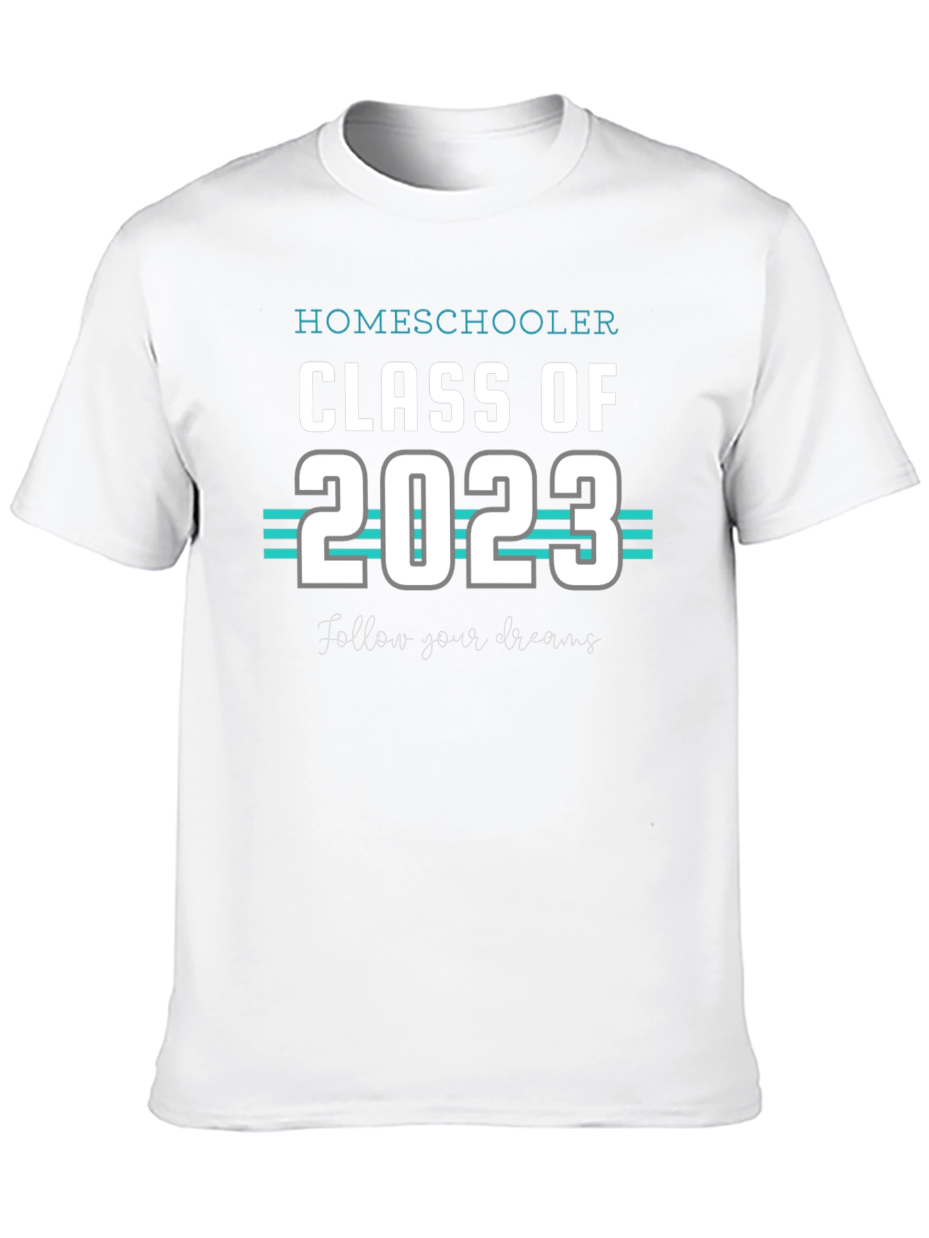 Black Homeschooler Class of 2023 Graduation T-Shirt view 10