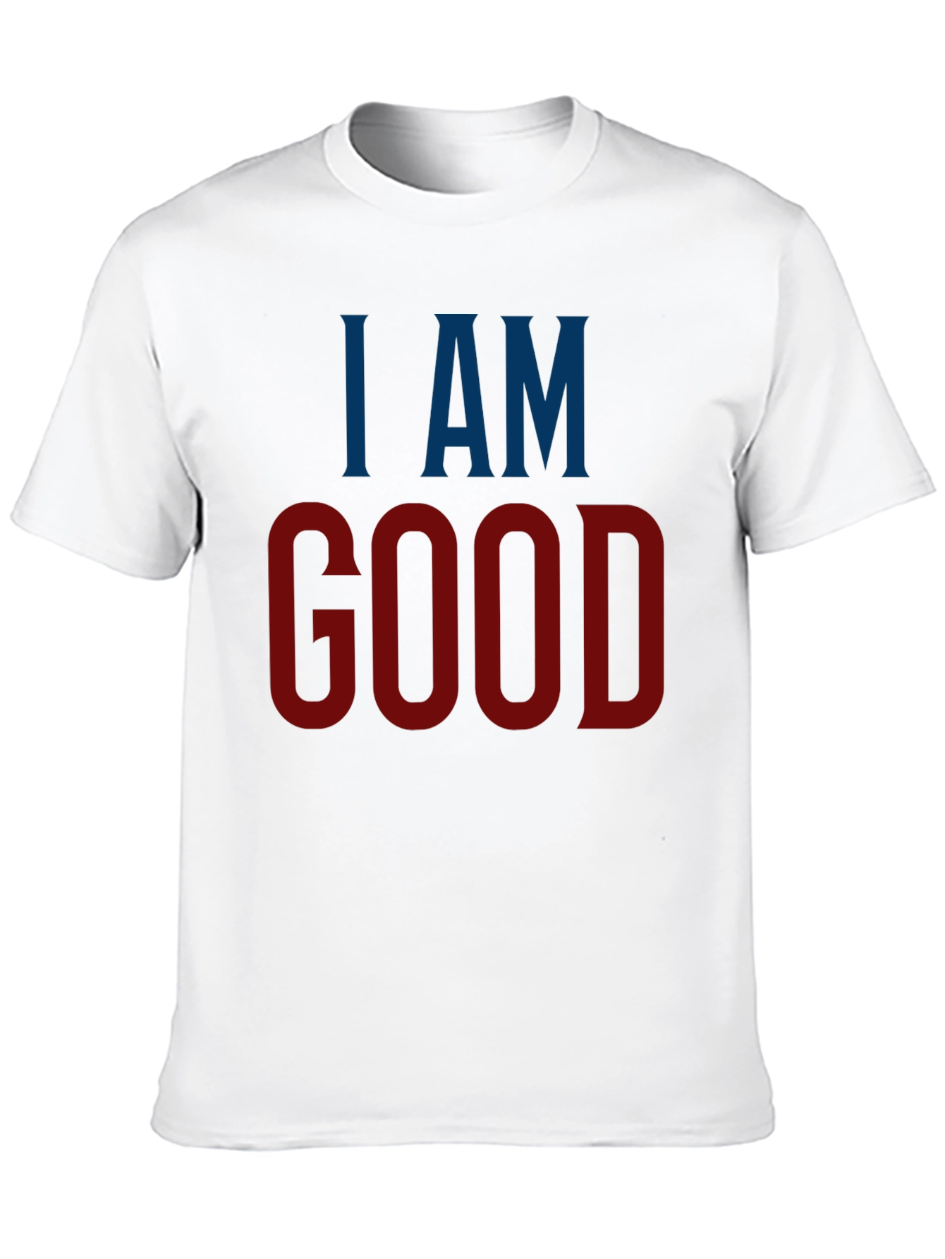 Black I AM GOOD Graphic Tee - Stylish Statement T-Shirt view 10