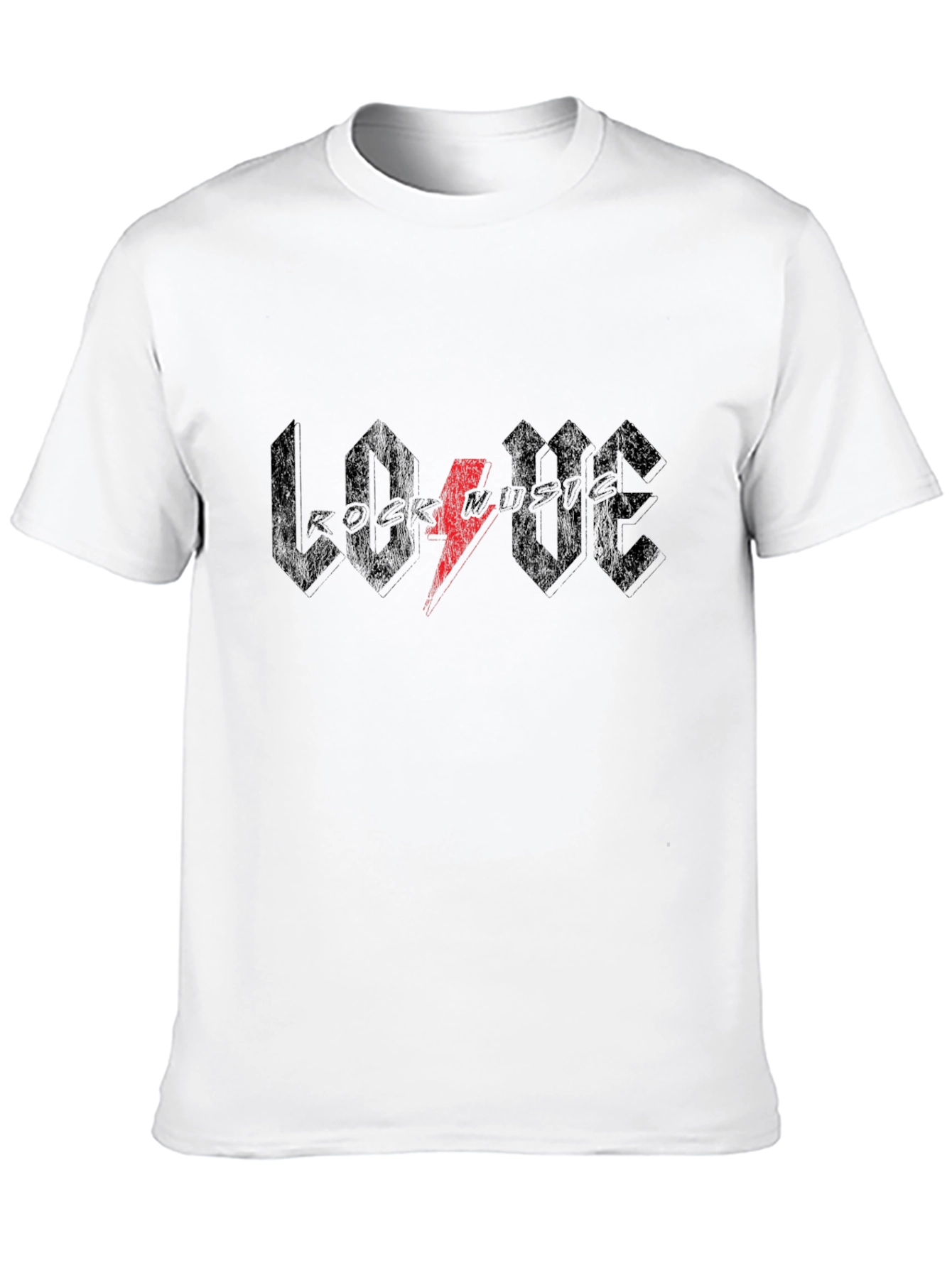 Black Rock Music Inspired T-Shirt - Black view 10