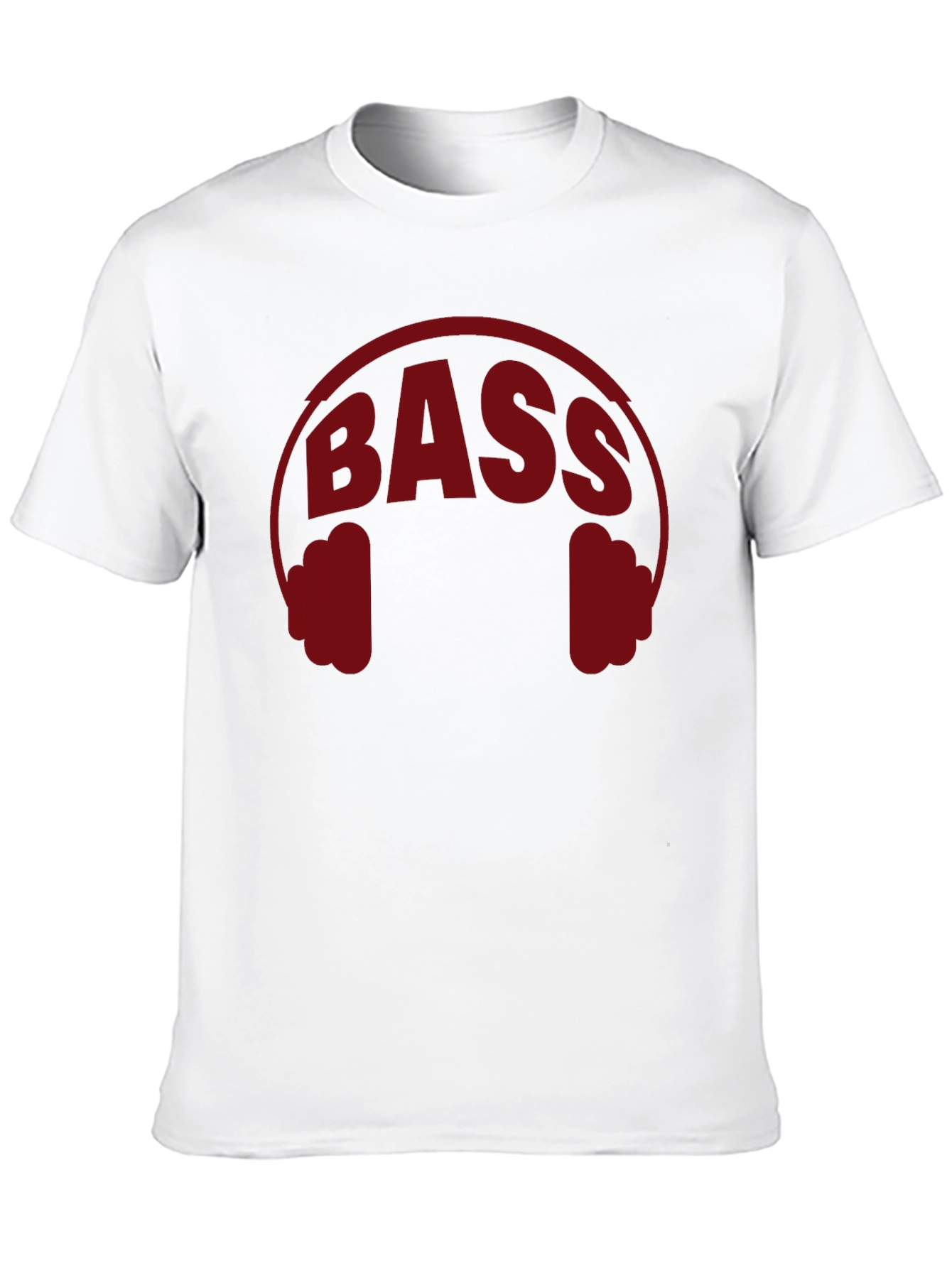 Black Bass Headphones Graphic T-Shirt - Music Lover Tee view 10