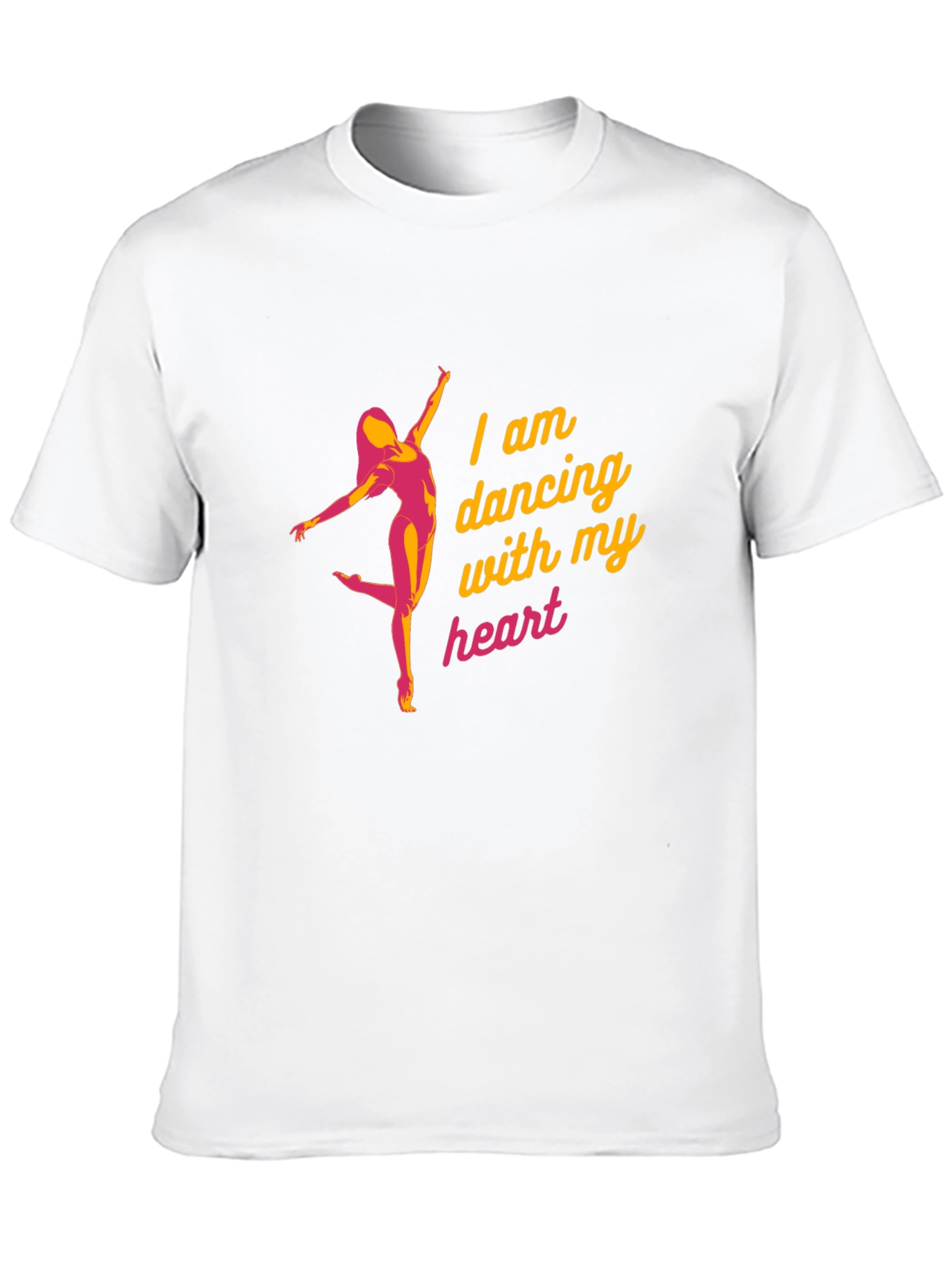 Black Dancing Heart Graphic T-Shirt view 10