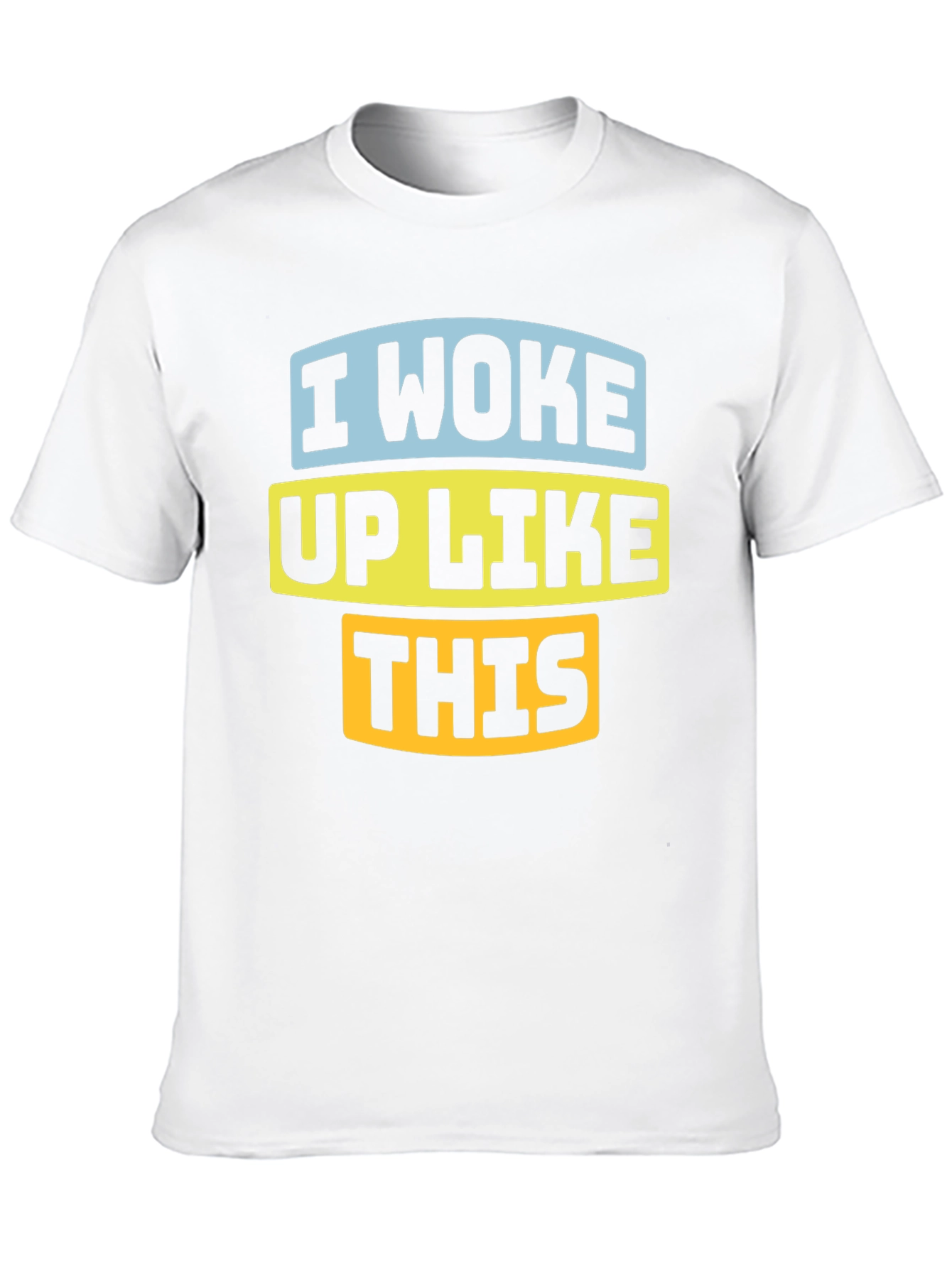 Black I Woke Up Like This Graphic Tee view 10