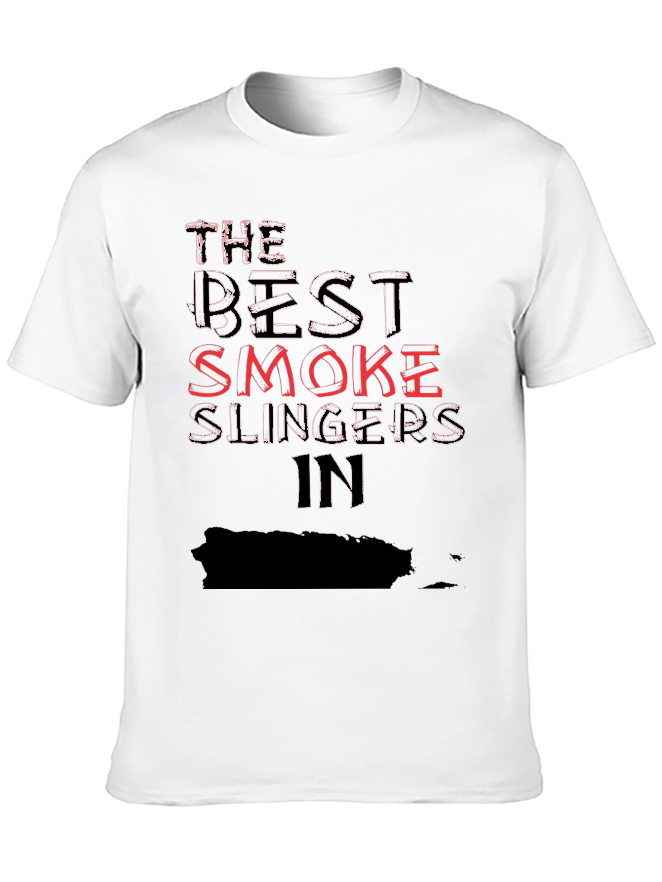 Black The Best Smoke Slingers T-Shirt view 10