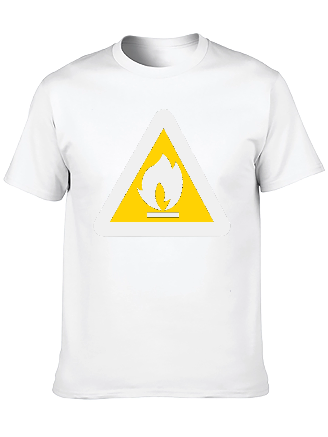 Black Flammable Hazard T-Shirt view 10