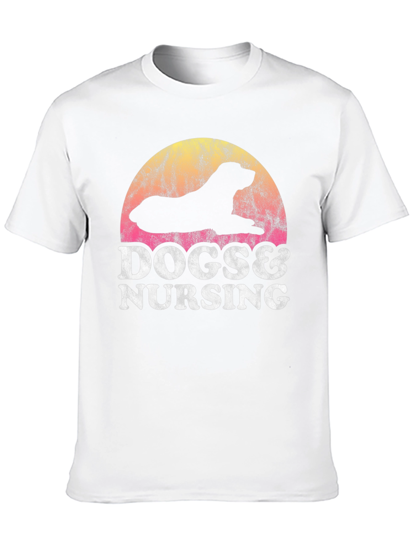 Black Dogs & Nursing Graphic Tee - Black view 10