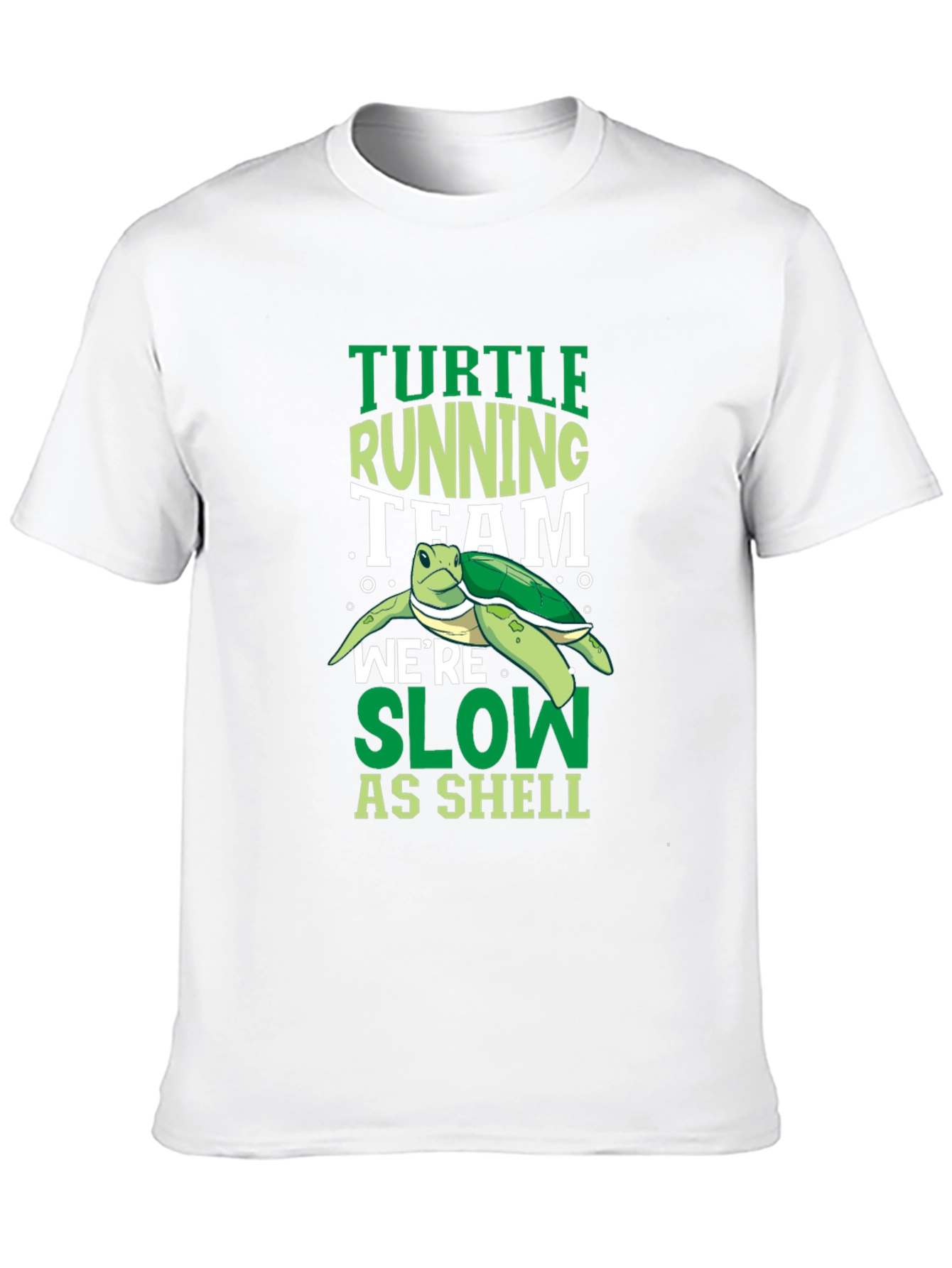 Black Turtle Running Team Graphic T-Shirt view 10