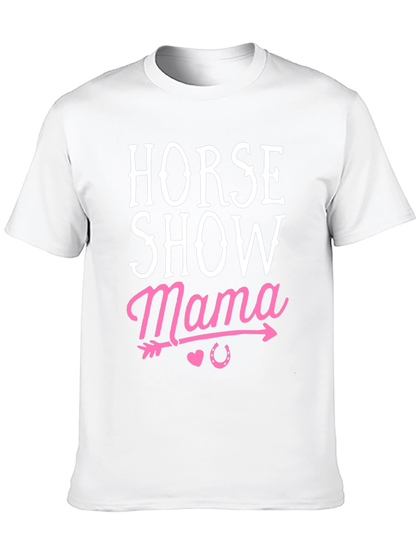 Black Horse Show Mama Tee - Equestrian Mom Gift view 10