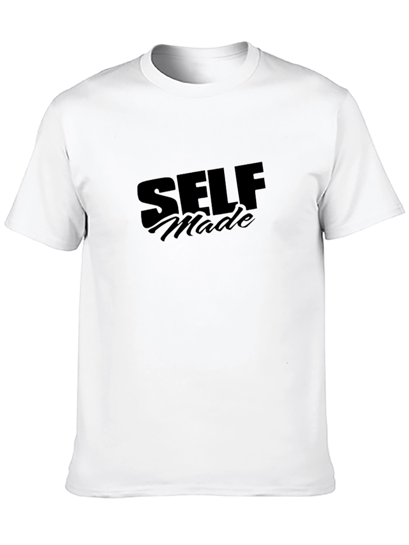 Black Self Made Graphic Tee - Classic Black view 10