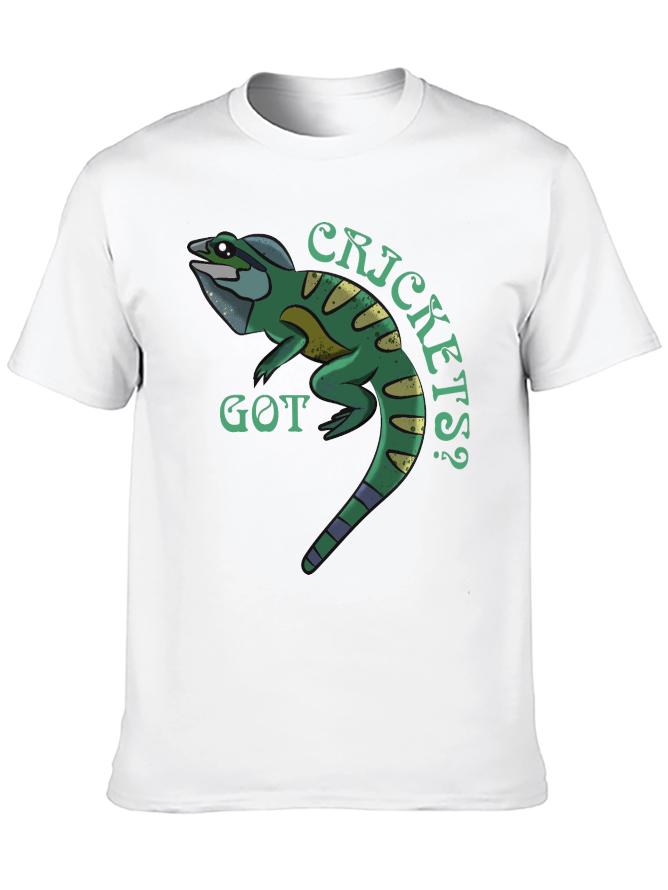 Black Got Crickets? Graphic Print Tee view 10