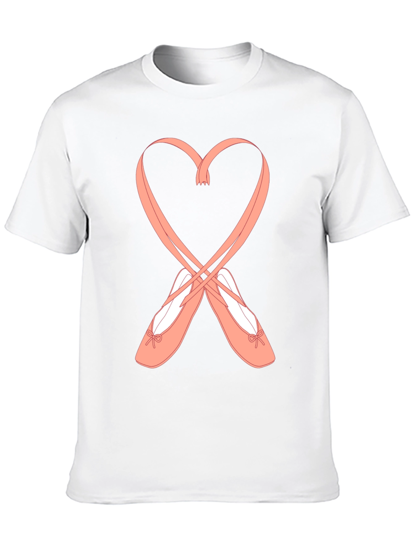 Black Ballet Heart T-Shirt view 10