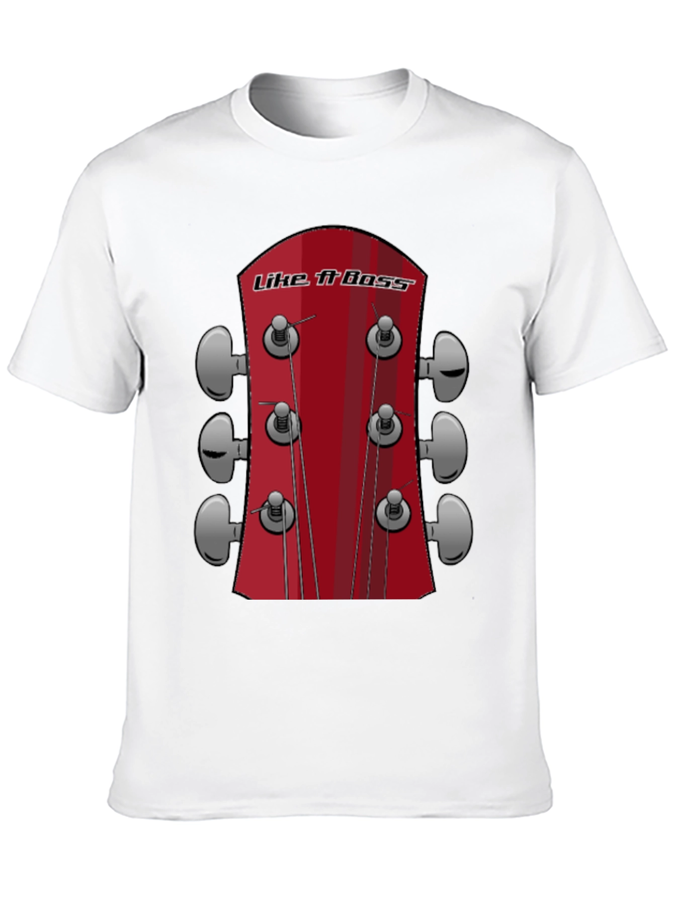 Black Like a Boss Guitar T-Shirt view 10