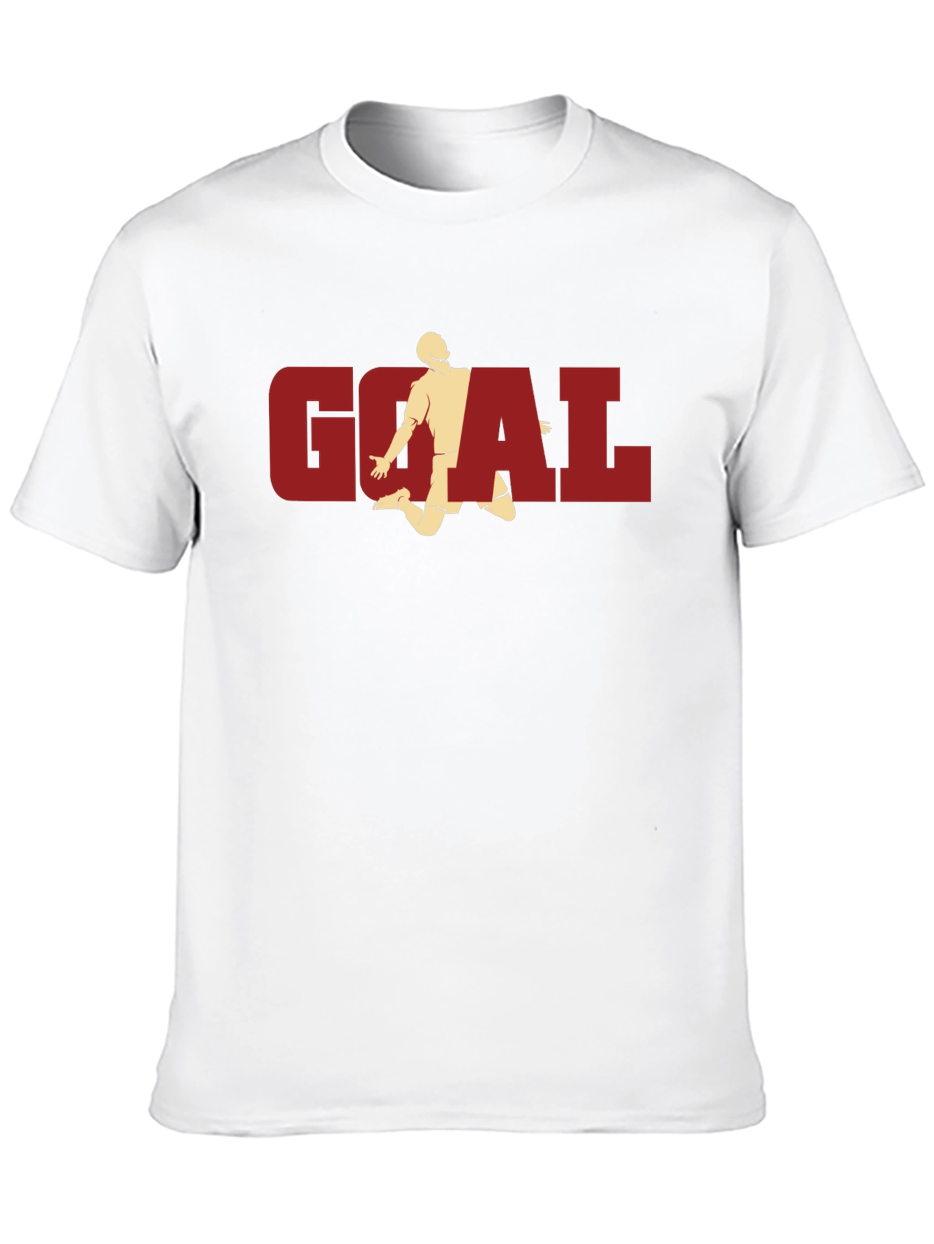 Black Goal! Graphic Tee - Black Cotton T-Shirt view 10