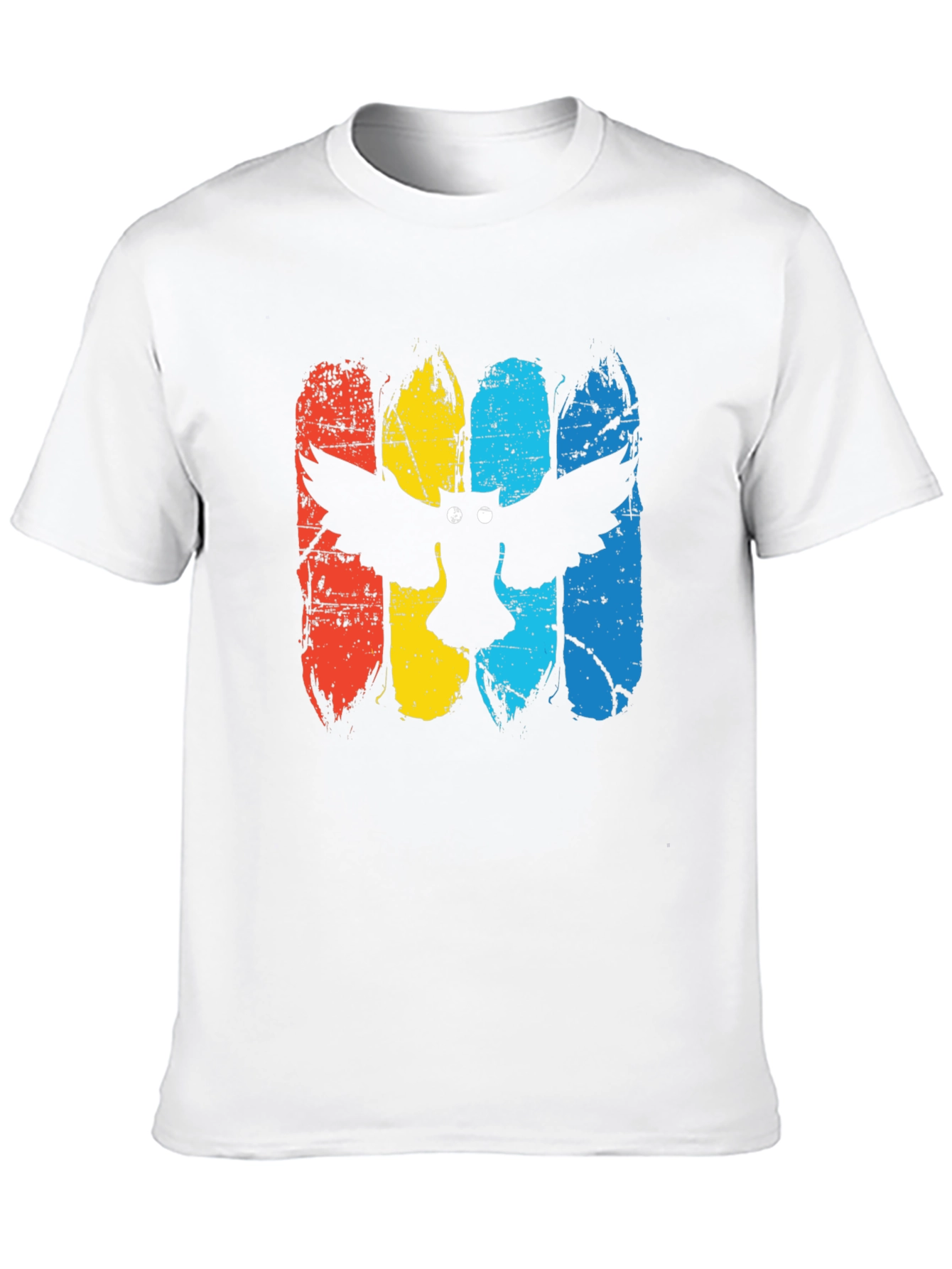 Black Retro Owl Graphic Print Black Tee view 10