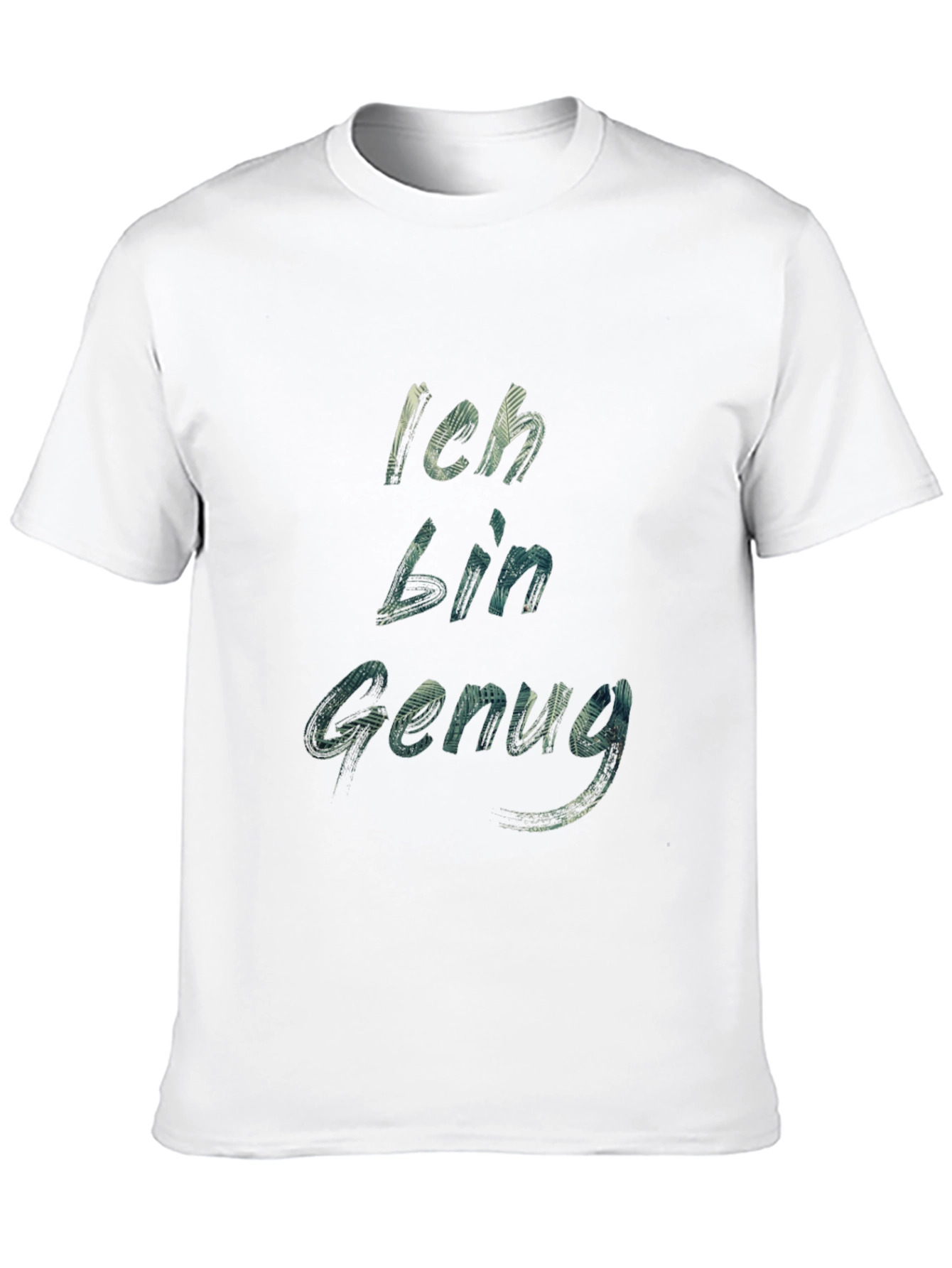 Black Ich Bin Genug T-Shirt - Black view 10