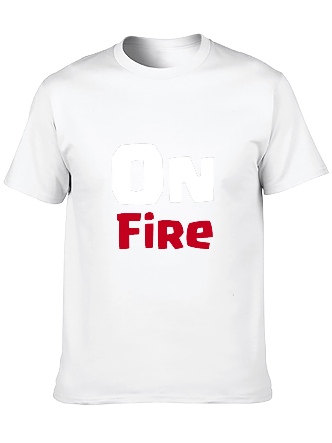 Black On Fire Graphic T-Shirt - Bold Statement Tee view 10