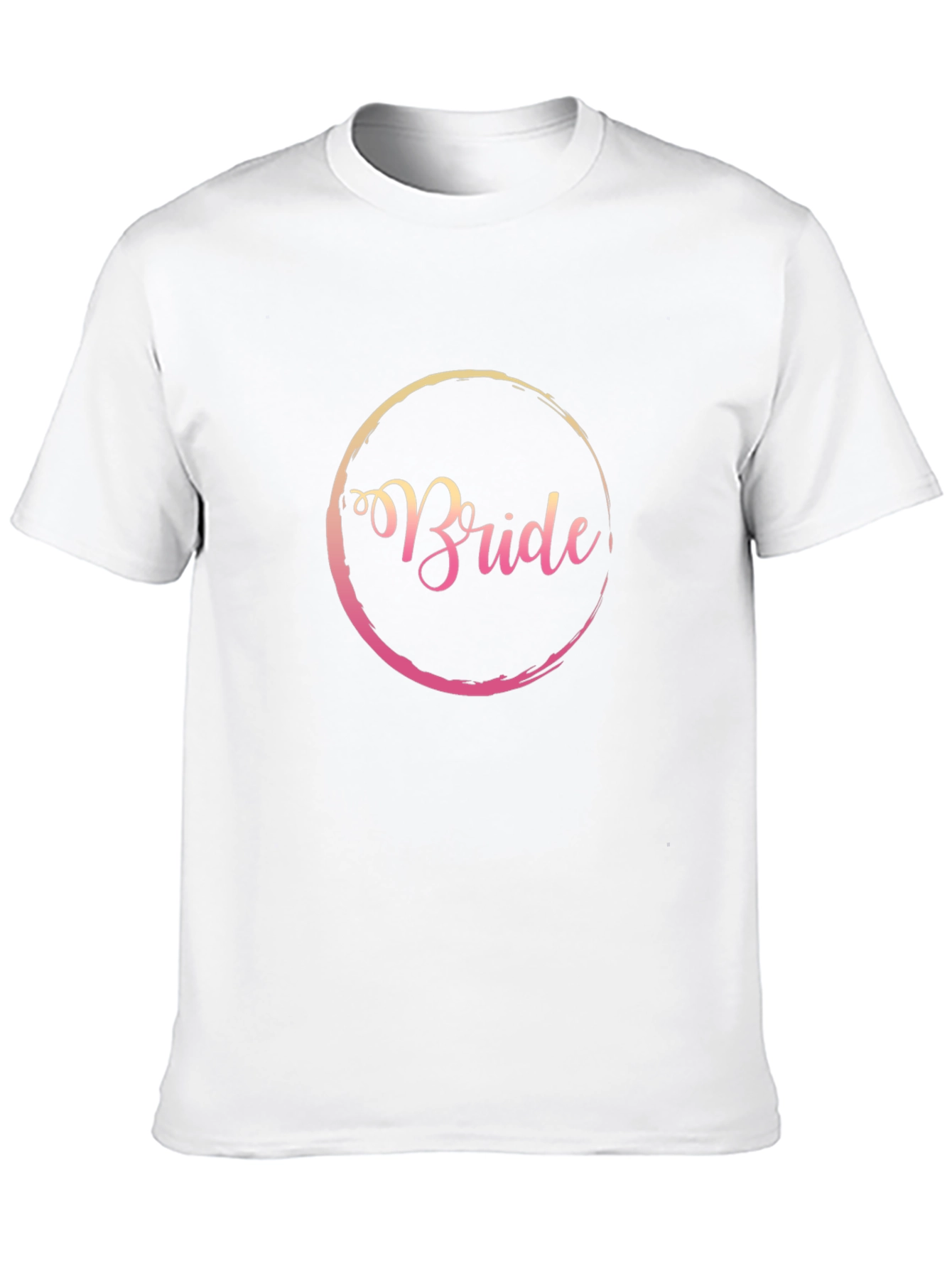 Black Bride T-Shirt - Wedding Party Tee view 10