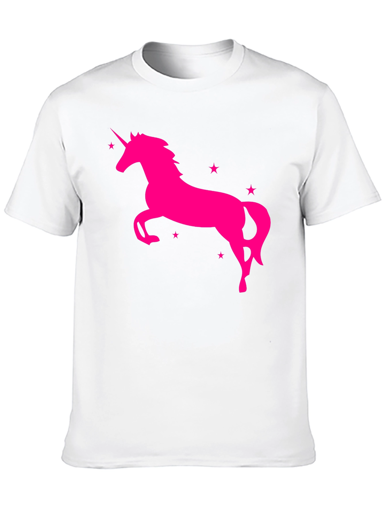Black Unicorn Graphic Tee - Men's Black Shirt view 10
