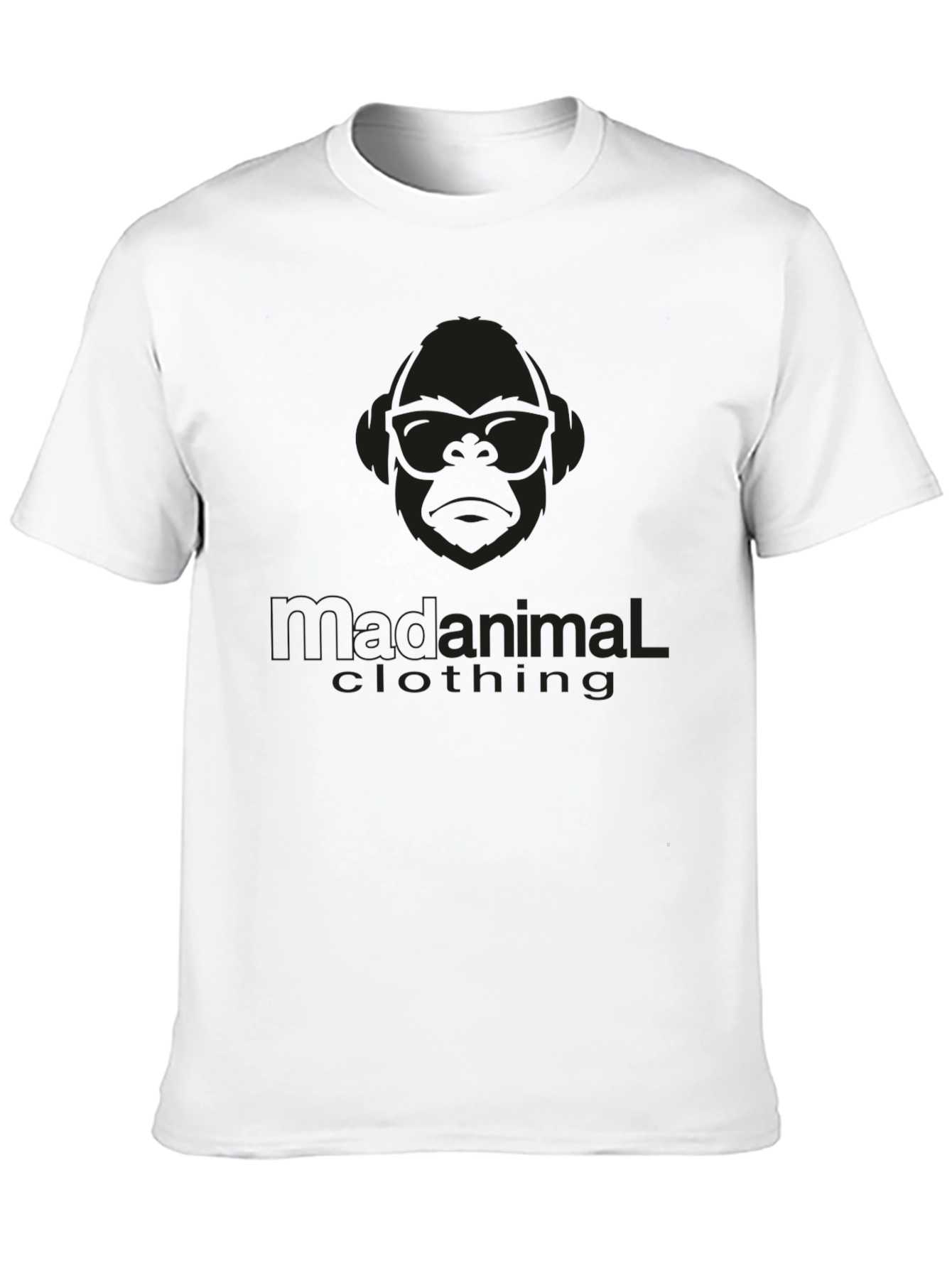Black Urban Animal Crew Neck T-Shirt view 10