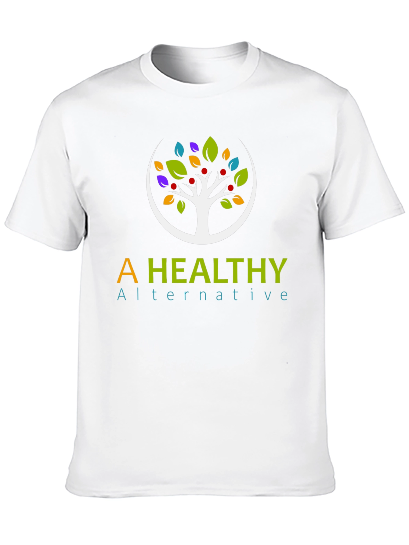 Black A Healthy Alternative Graphic T-Shirt view 10