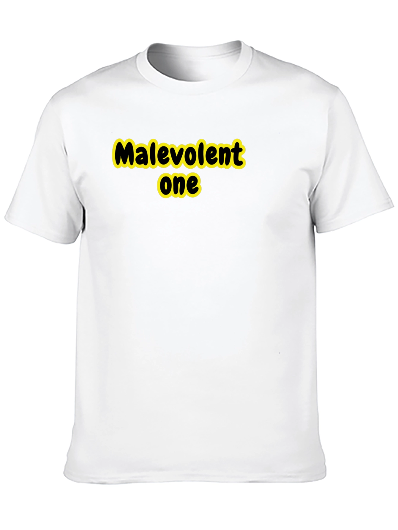 Black Malevolent One Black T-Shirt view 10
