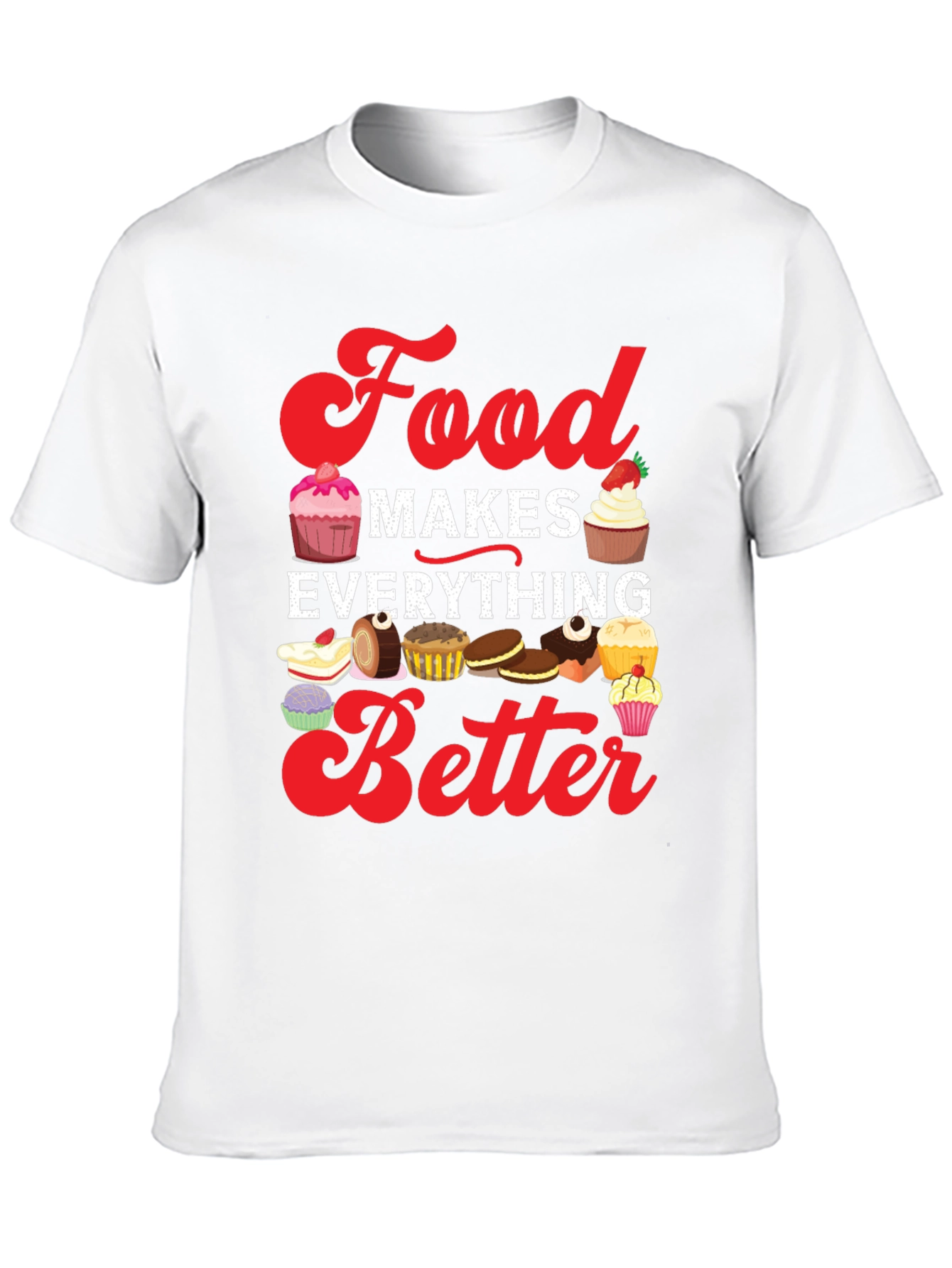 Black Food Makes Everything Better T-Shirt view 10