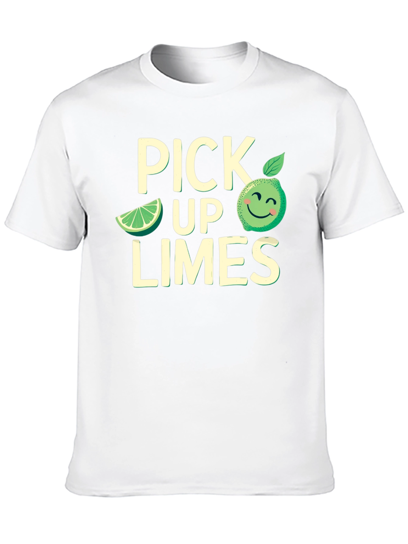 Black Pick Up Limes Graphic Tee view 10