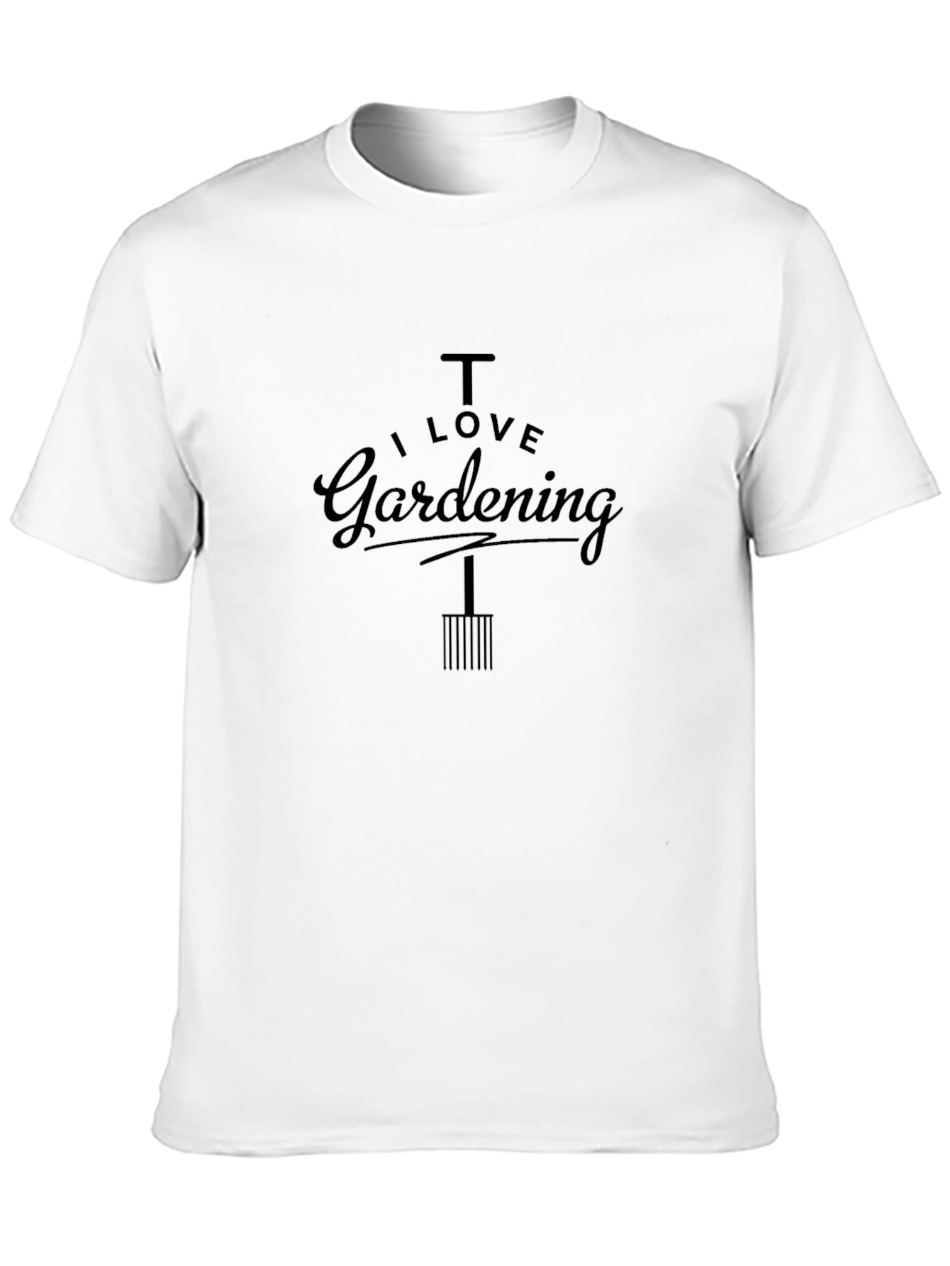 Black Gardening Enthusiast T-Shirt view 10