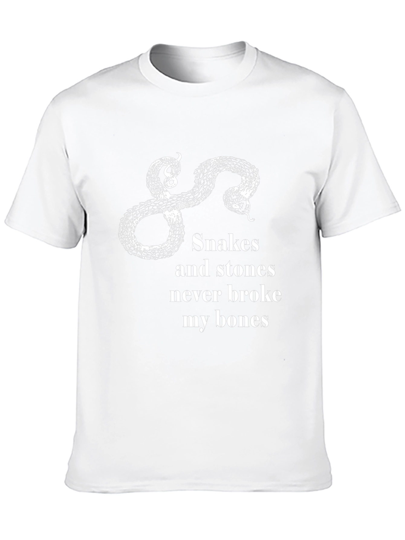 Black Snakes and Stones Graphic Tee - Never Broke My Bones view 10