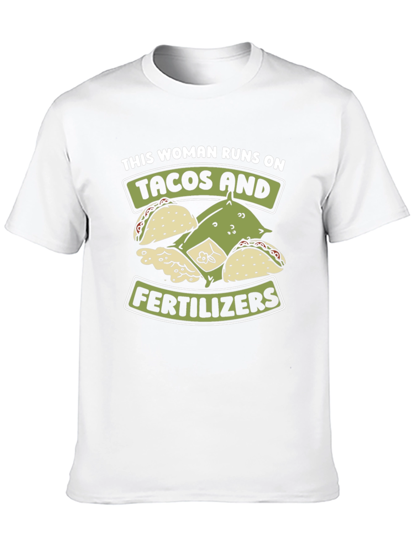 Black Tacos and Fertilizer T-Shirt view 10