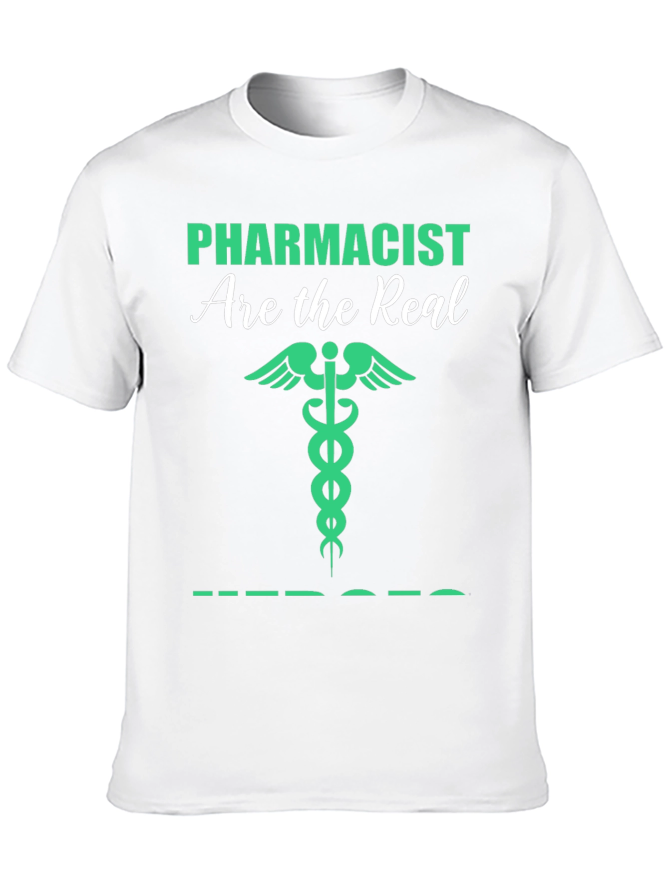 Black Pharmacist Hero Tee view 10