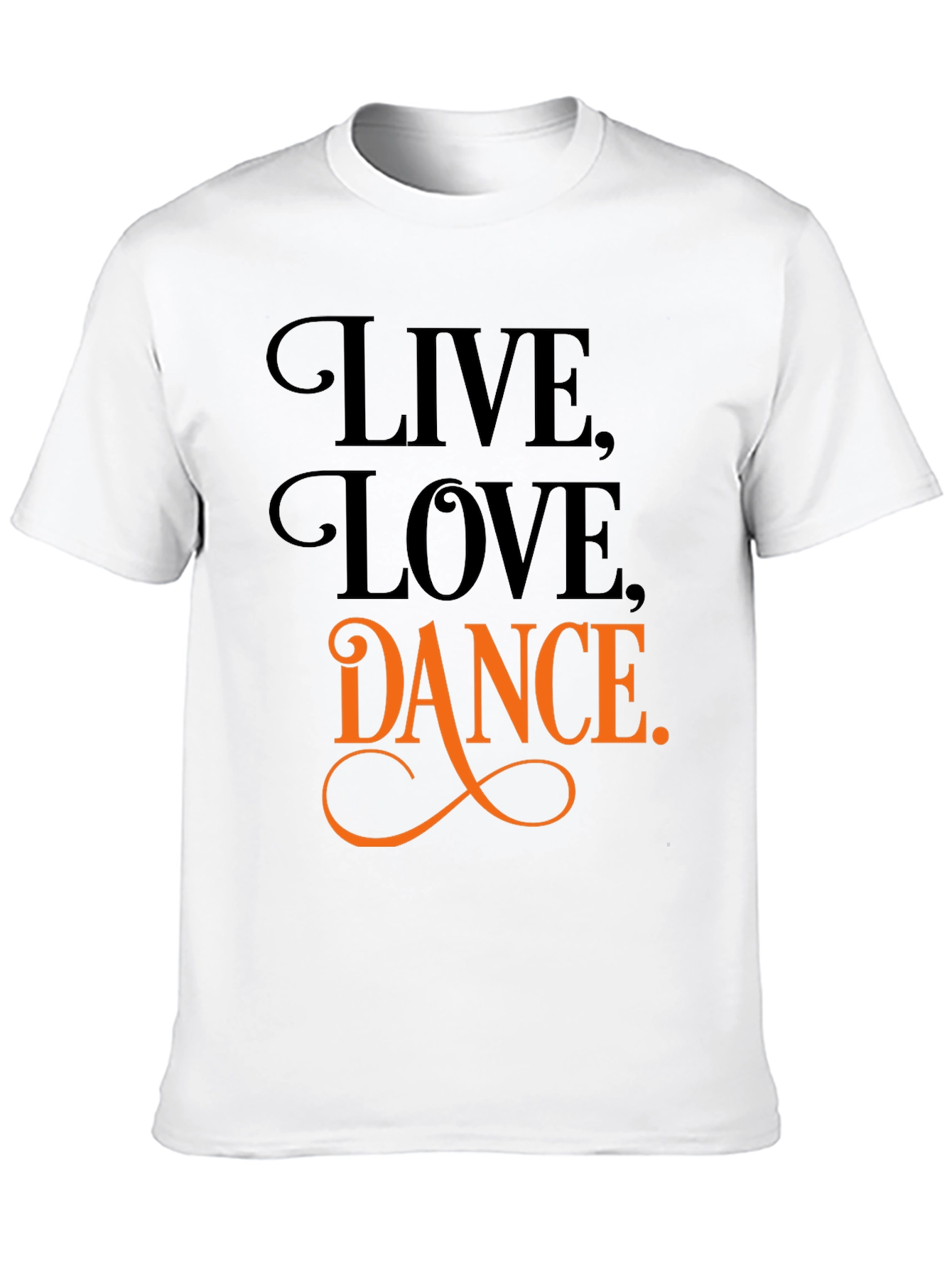 Black Live, Love, Dance Graphic Tee view 10