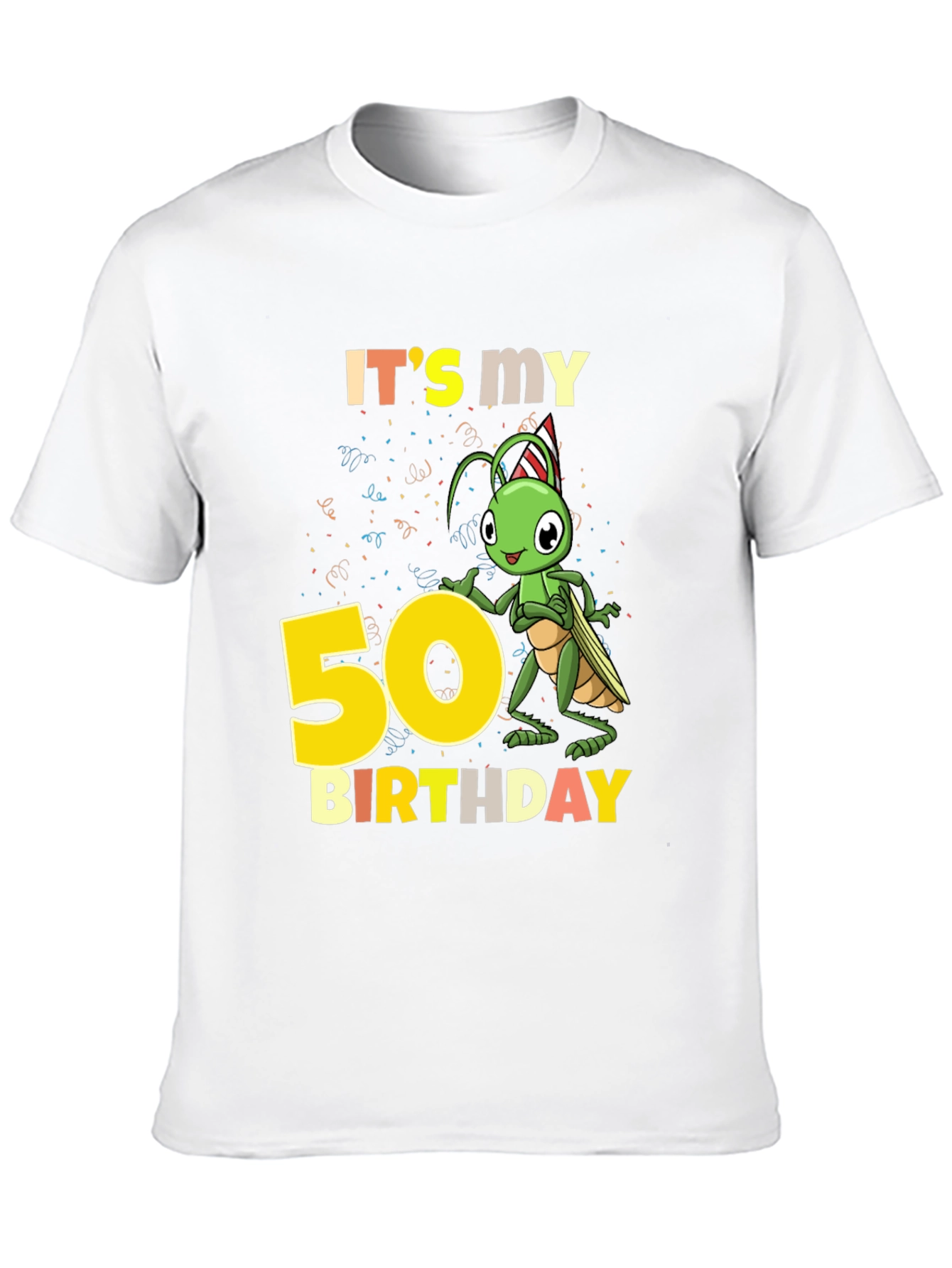 50th Birthday Cricket Graphic Tee - 10