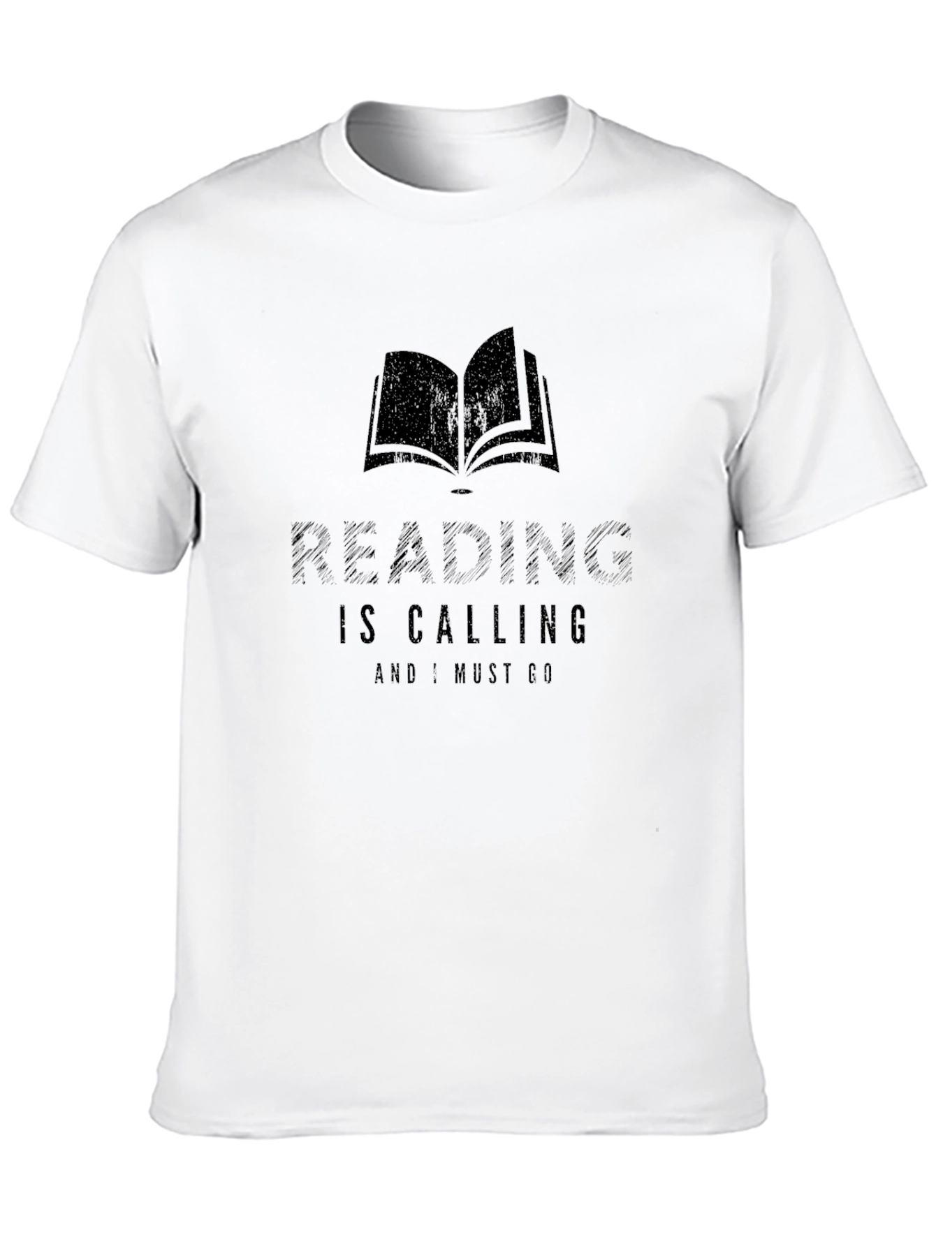 Black Reading is Calling T-Shirt - Book Lover Gift view 10